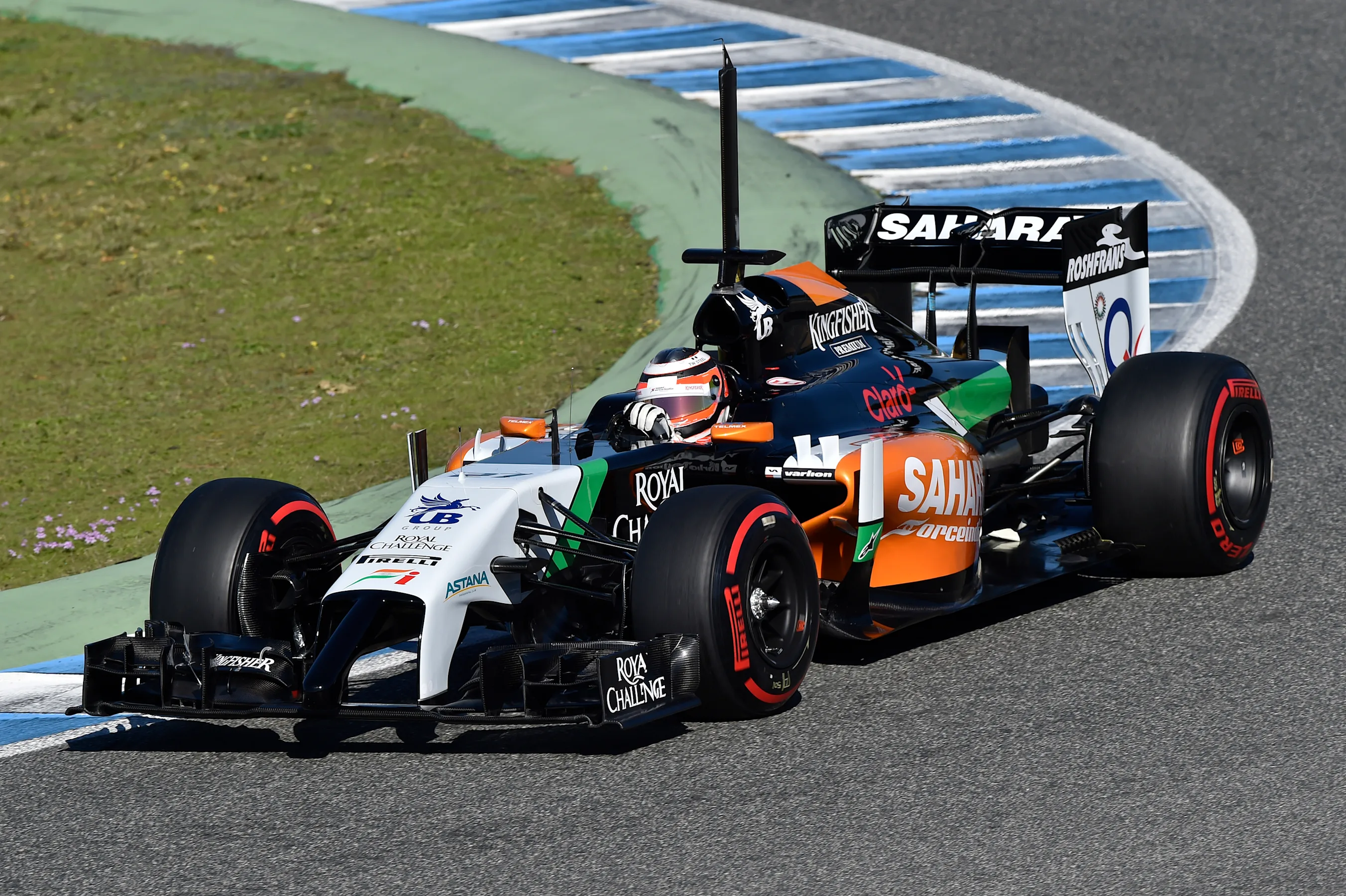 Nico Hulkenberg (GER) Force India VJM07.Formula One Testing, Jerez, Spain, Day Three, Thursday 30