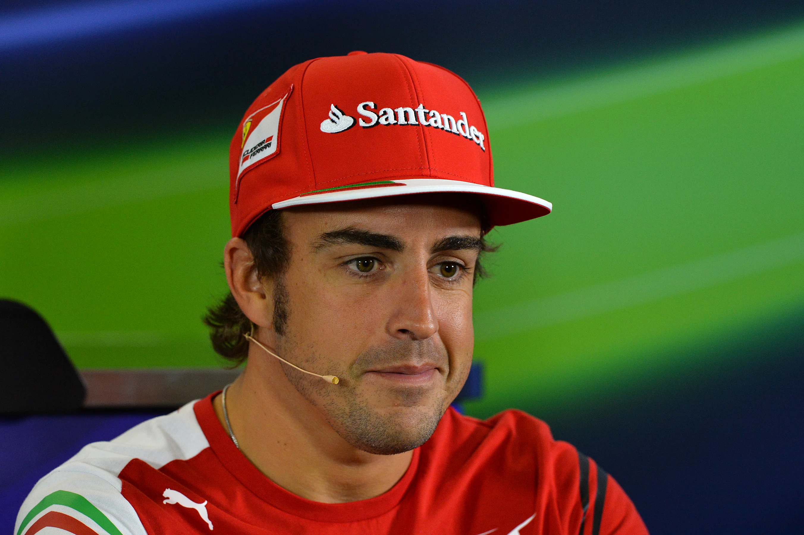 Fernando Alonso (ESP) Ferrari in the Press Conference. Formula One World Championship, Rd1,