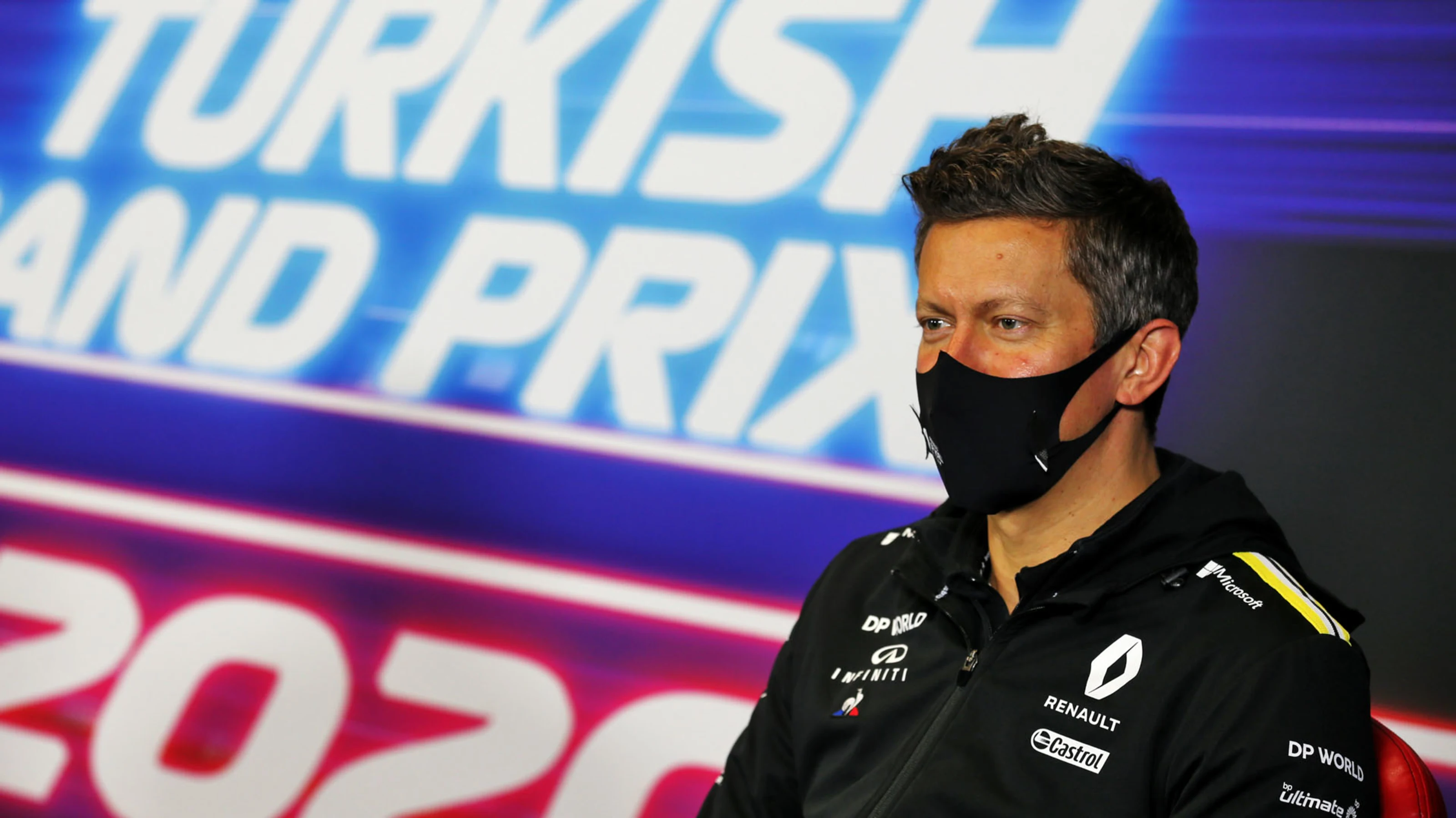Marcin Budkowski (POL) Renault F1 Team Executive Director in the FIA Press Conference.
13.11.2020