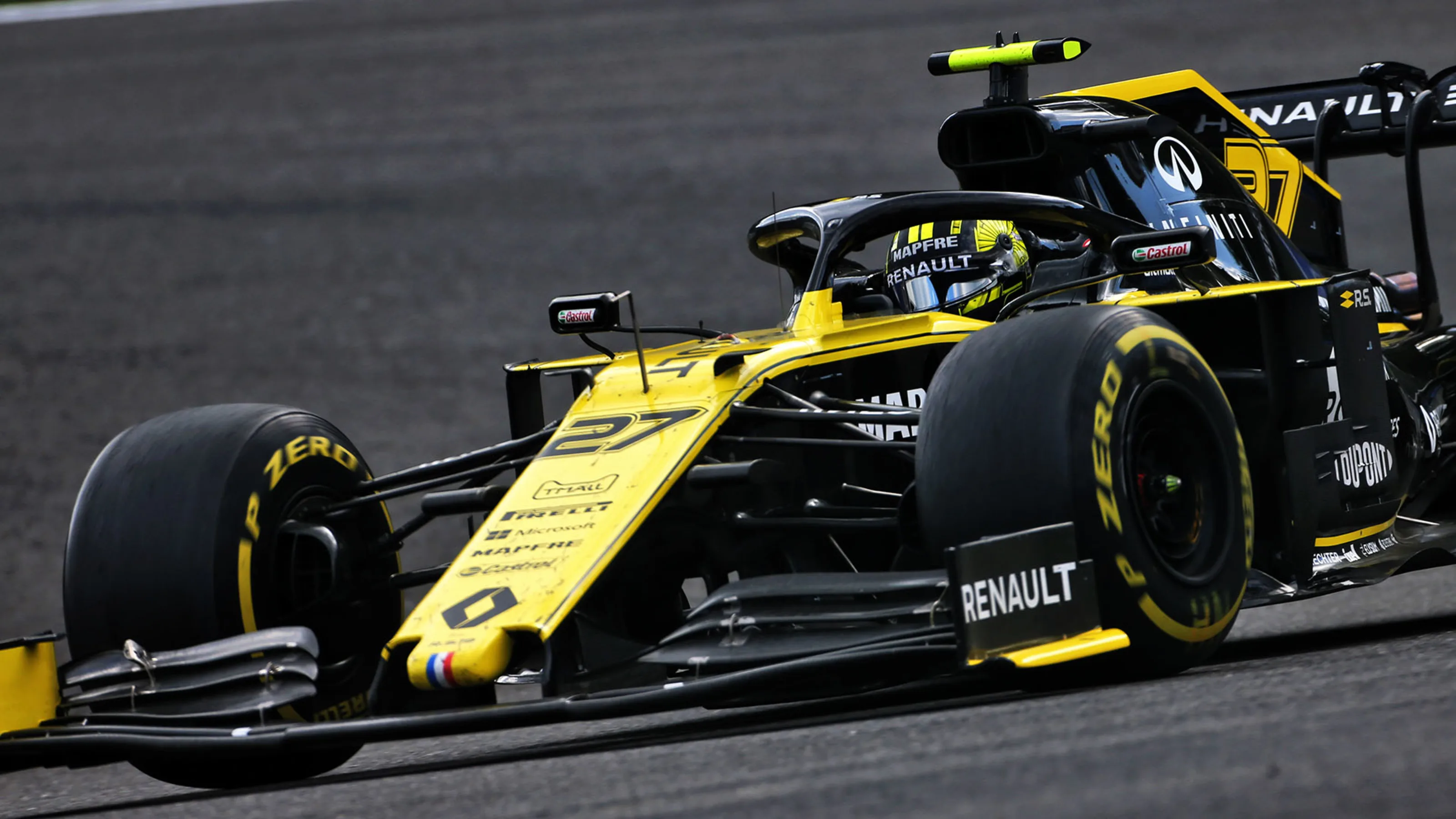 Nico Hulkenberg (GER) Renault F1 Team RS19.
01.09.2019. Formula 1 World Championship, Rd 13,