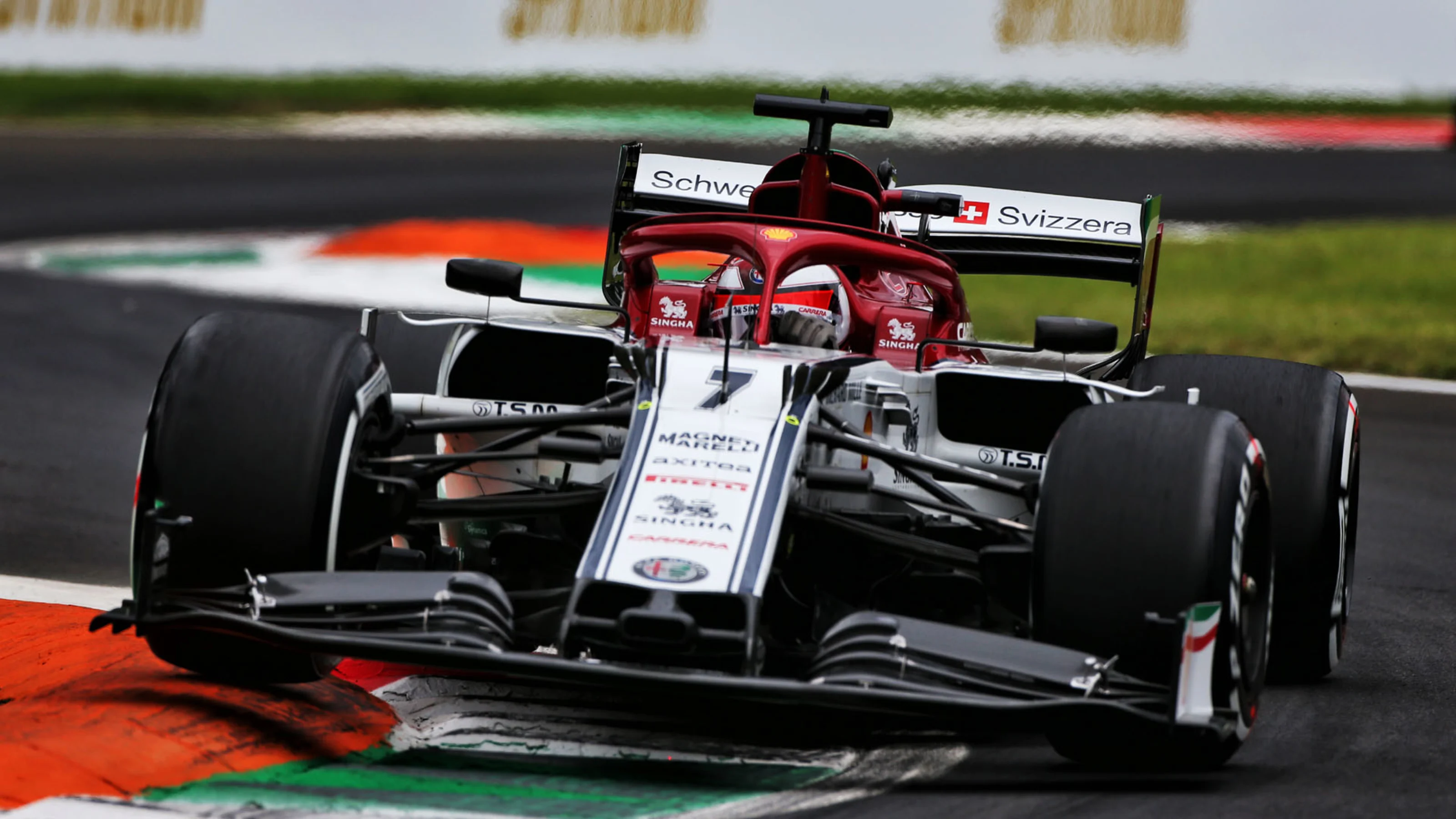 Kimi Raikkonen (FIN) Alfa Romeo Racing C38.
06.09.2019. Formula 1 World Championship, Rd 14,