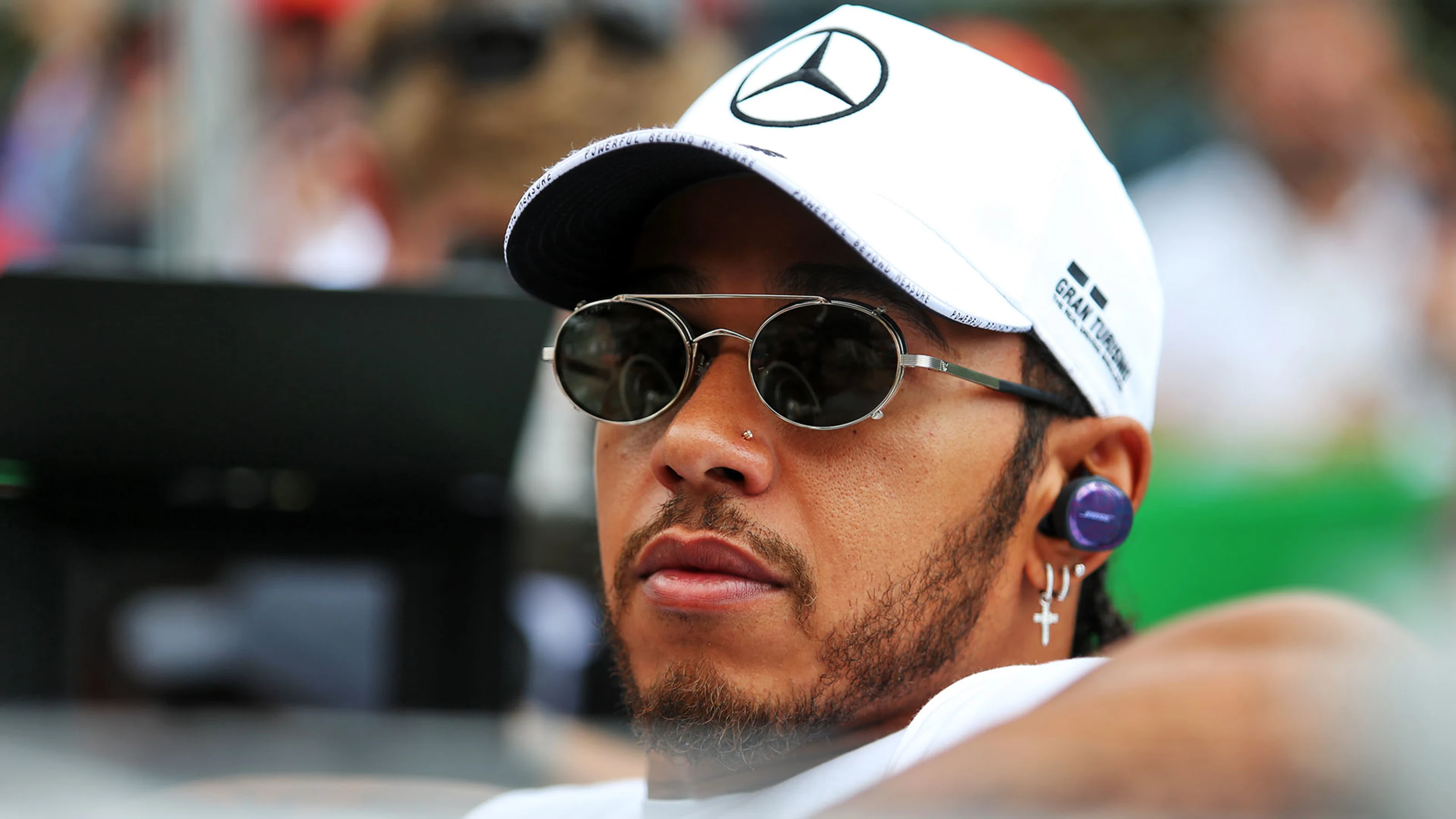 Lewis Hamilton (GBR) Mercedes AMG F1 on the drivers parade.
08.09.2019. Formula 1 World