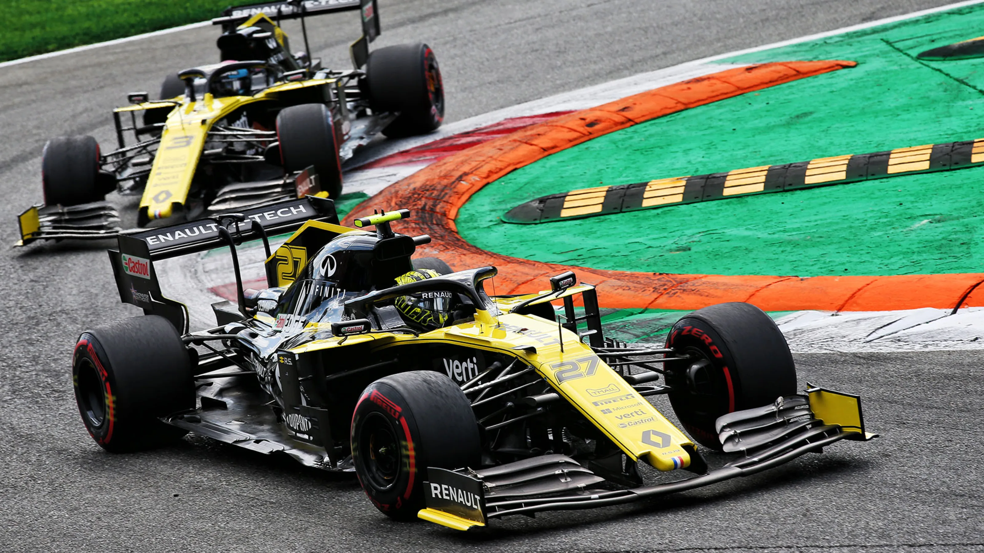 Nico Hulkenberg (GER) Renault F1 Team RS19.
08.09.2019. Formula 1 World Championship, Rd 14,