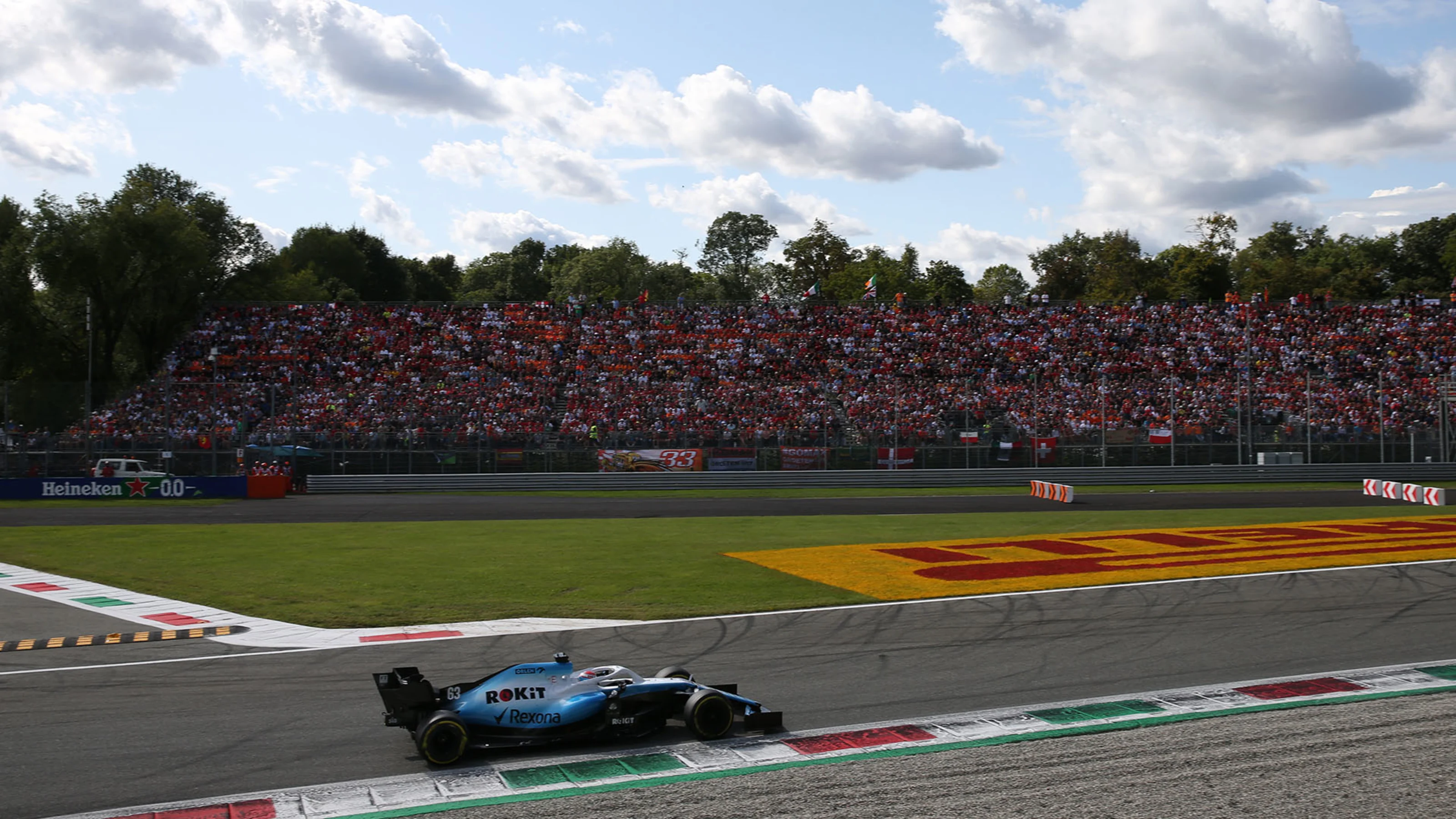 George Russell (GBR) Williams Racing FW42.
08.09.2019. Formula 1 World Championship, Rd 14, Italian