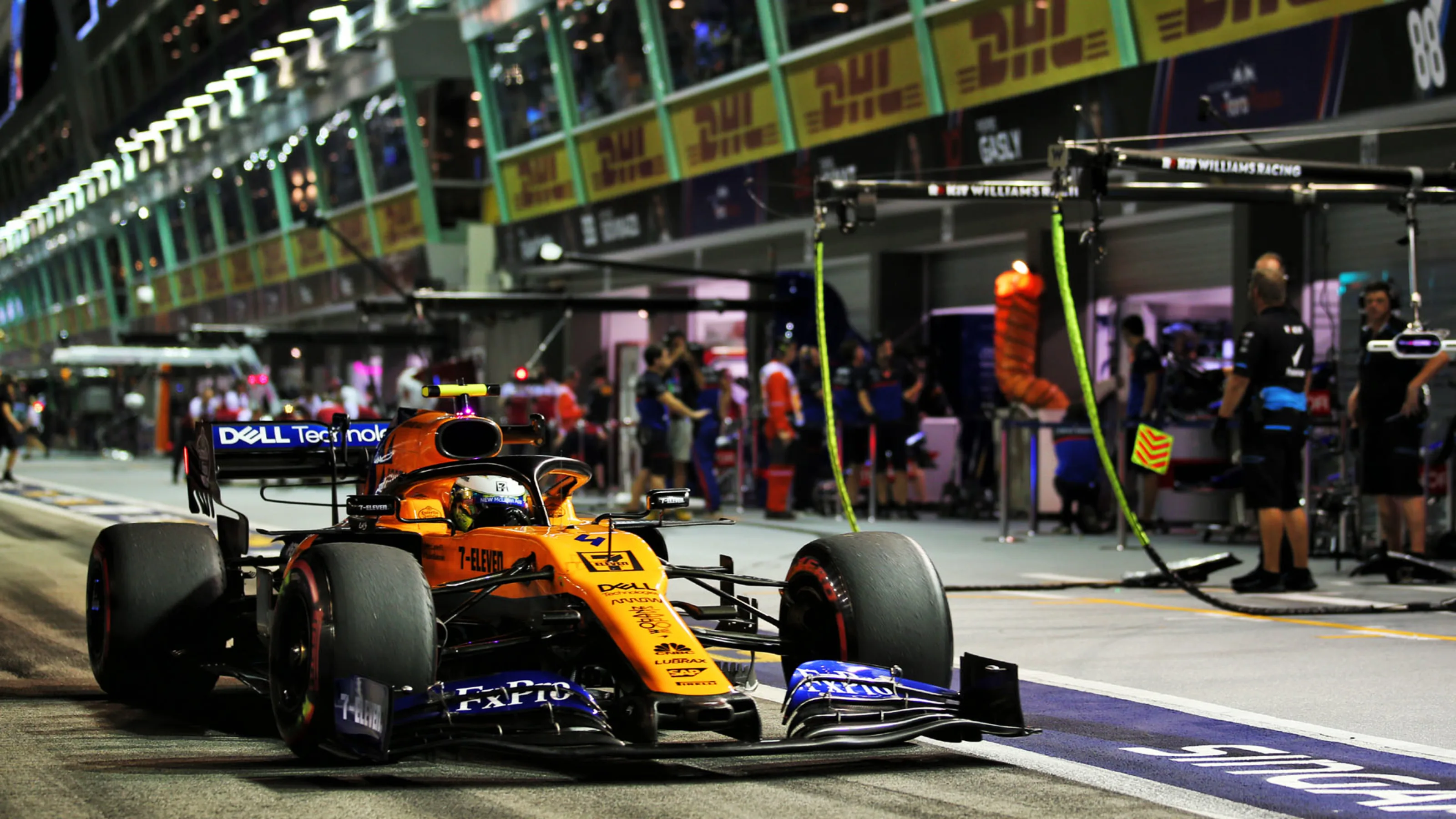 Lando Norris (GBR) McLaren MCL34.
20.09.2019. Formula 1 World Championship, Rd 15, Singapore Grand