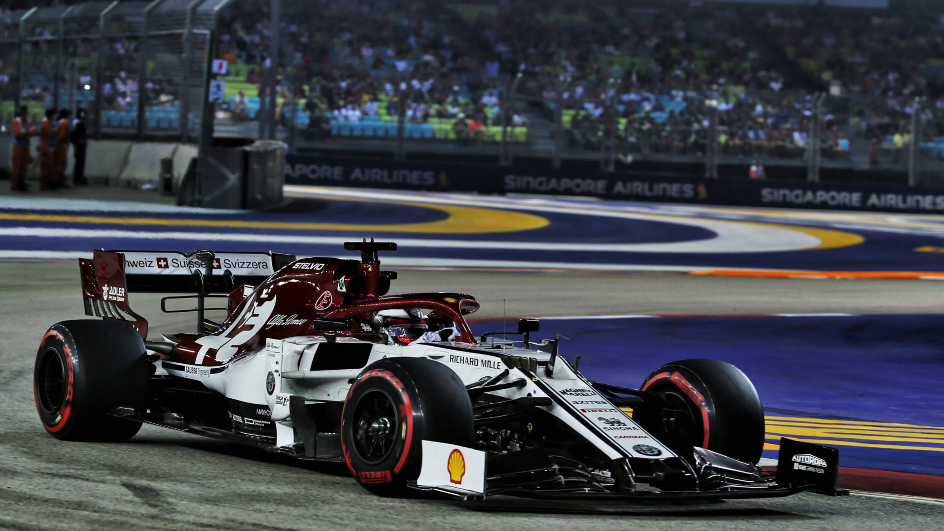 Kimi Raikkonen (FIN) Alfa Romeo Racing C38.
21.09.2019. Formula 1 World Championship, Rd 15,