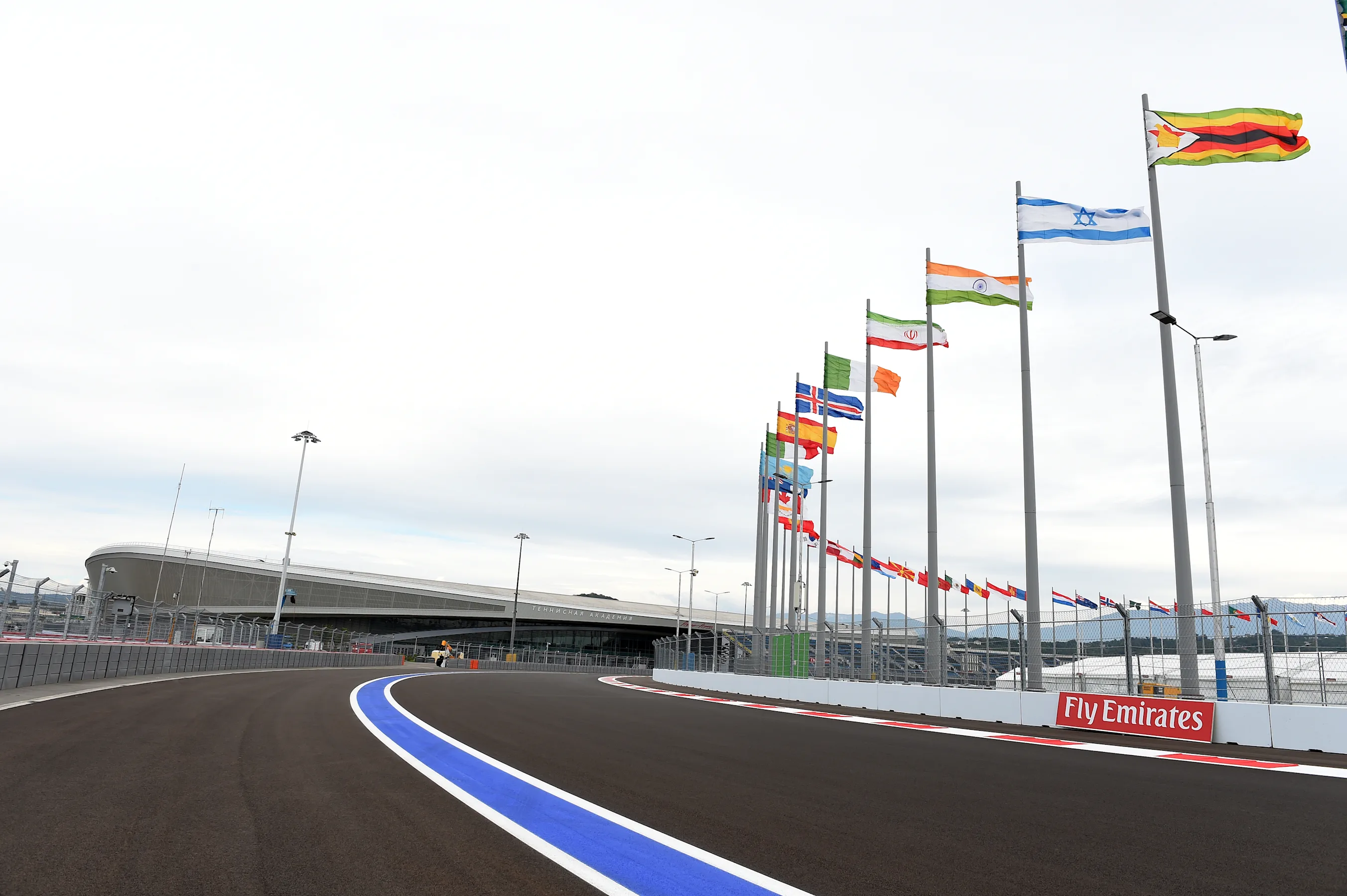 Track view. Formula One World Championship, Rd16, Russian Grand Prix, Preparations, Sochi