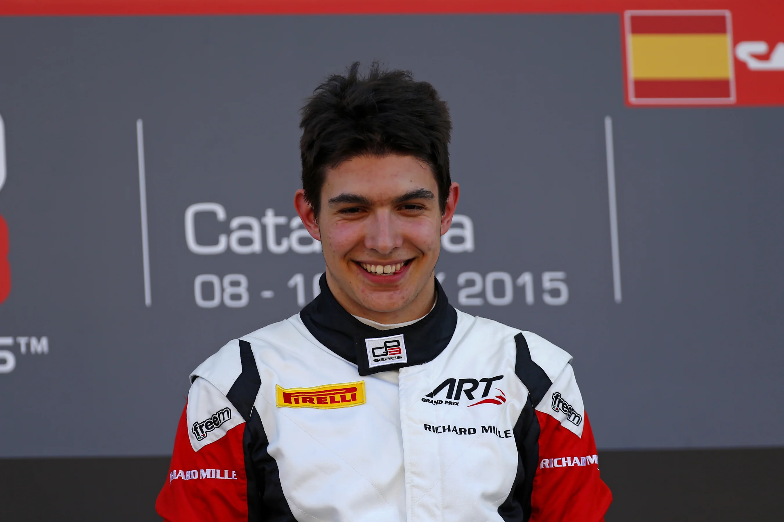 at GP3 Series, Rd2, Barcelona, Spain, 8-10 May 2015.