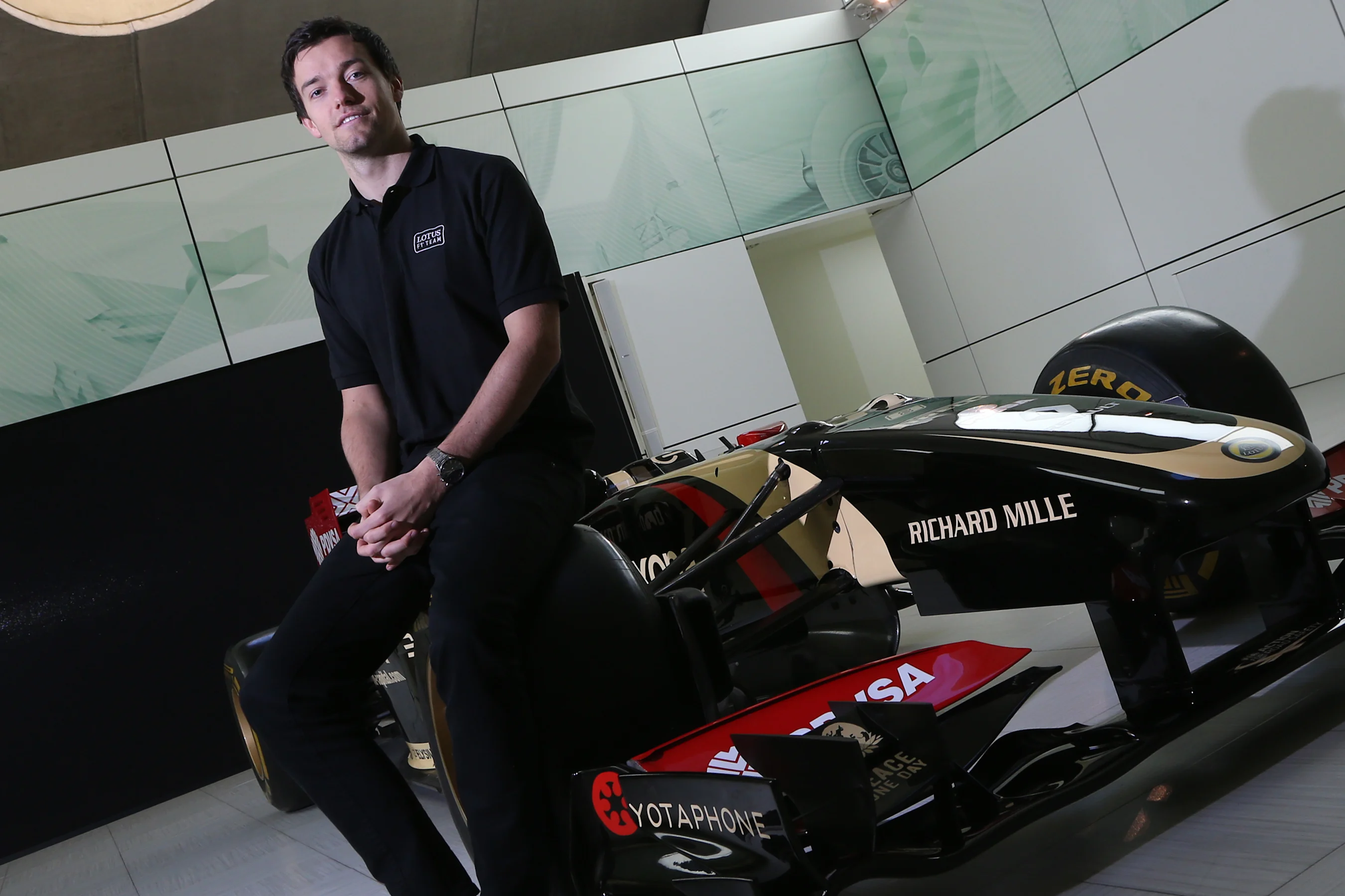 Jolyon Palmer (GBR) Lotus F1 Test and Reserve Driver. Jolyon Palmer Announced as Lotus F1 Test and