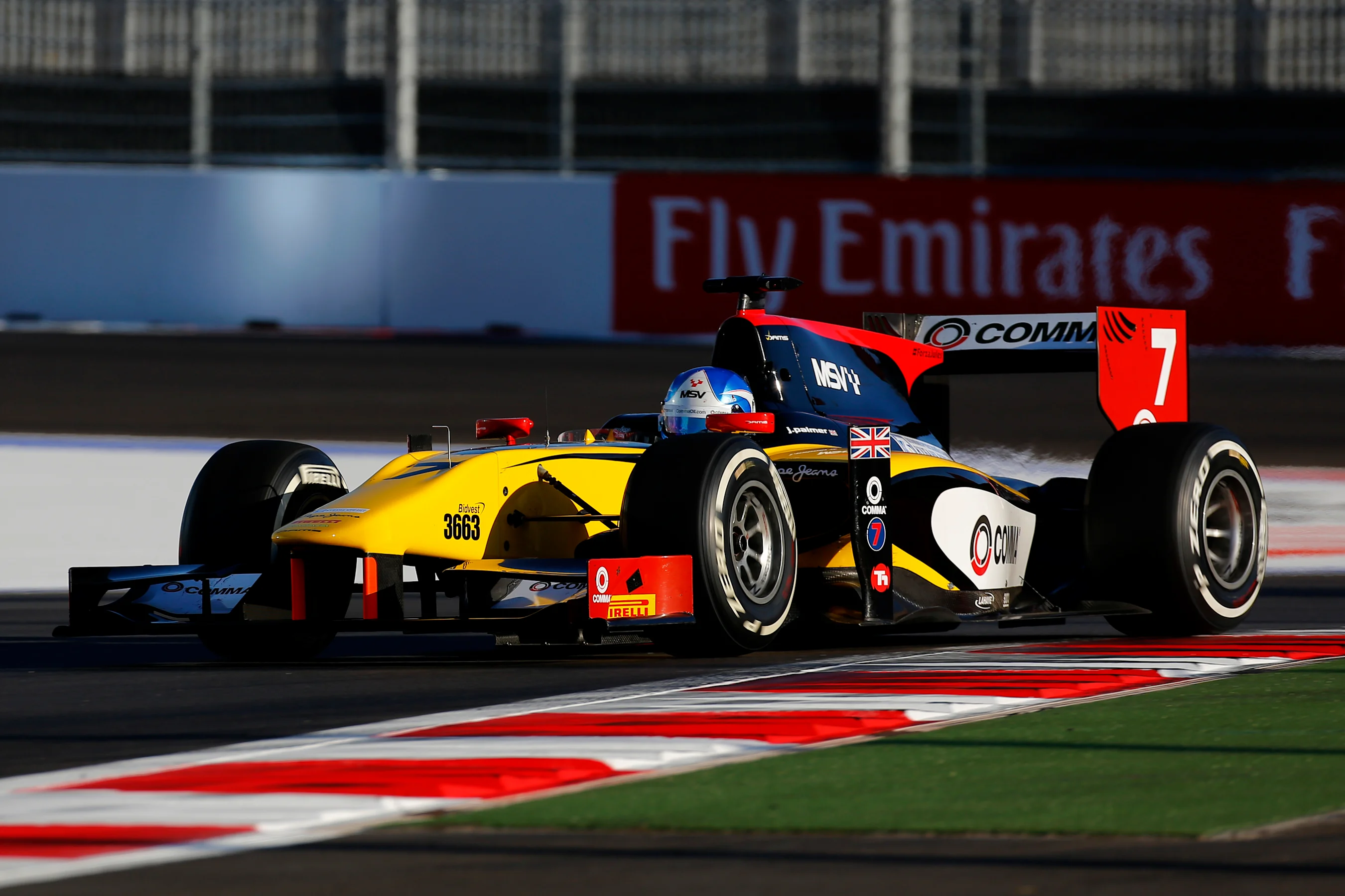 Race winner Jolyon Palmer (GBR) DAMS. GP2 Series, Rd10, Sochi Autodrom, Sochi, Krasnodar Krai,