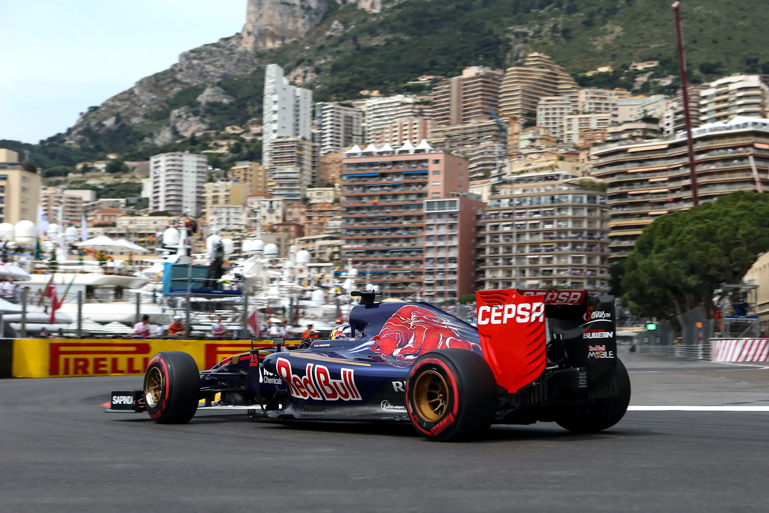 Max Verstappen (NDL) Scuderia Toro Rosso STR10 at Formula One World Championship, Rd6, Monaco Grand