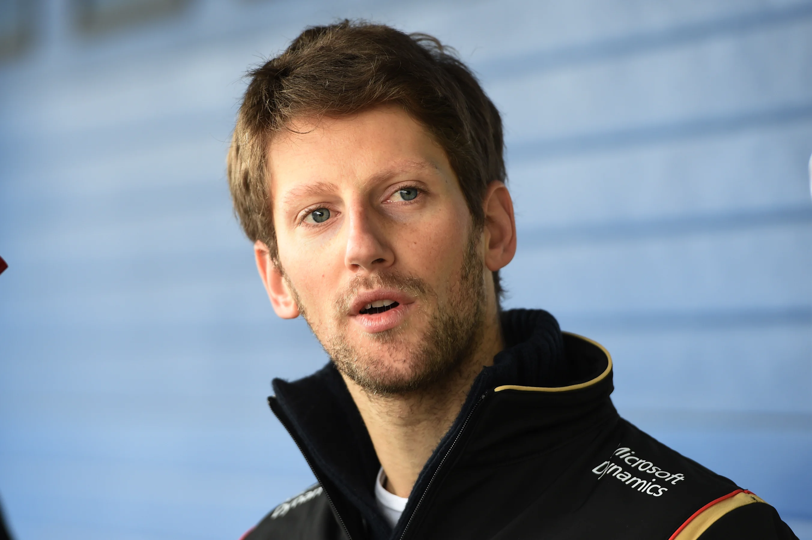 Romain Grosjean (FRA) Lotus F1  at Formula One Testing, Day Two, Jerez, Spain, 2  February 2015.