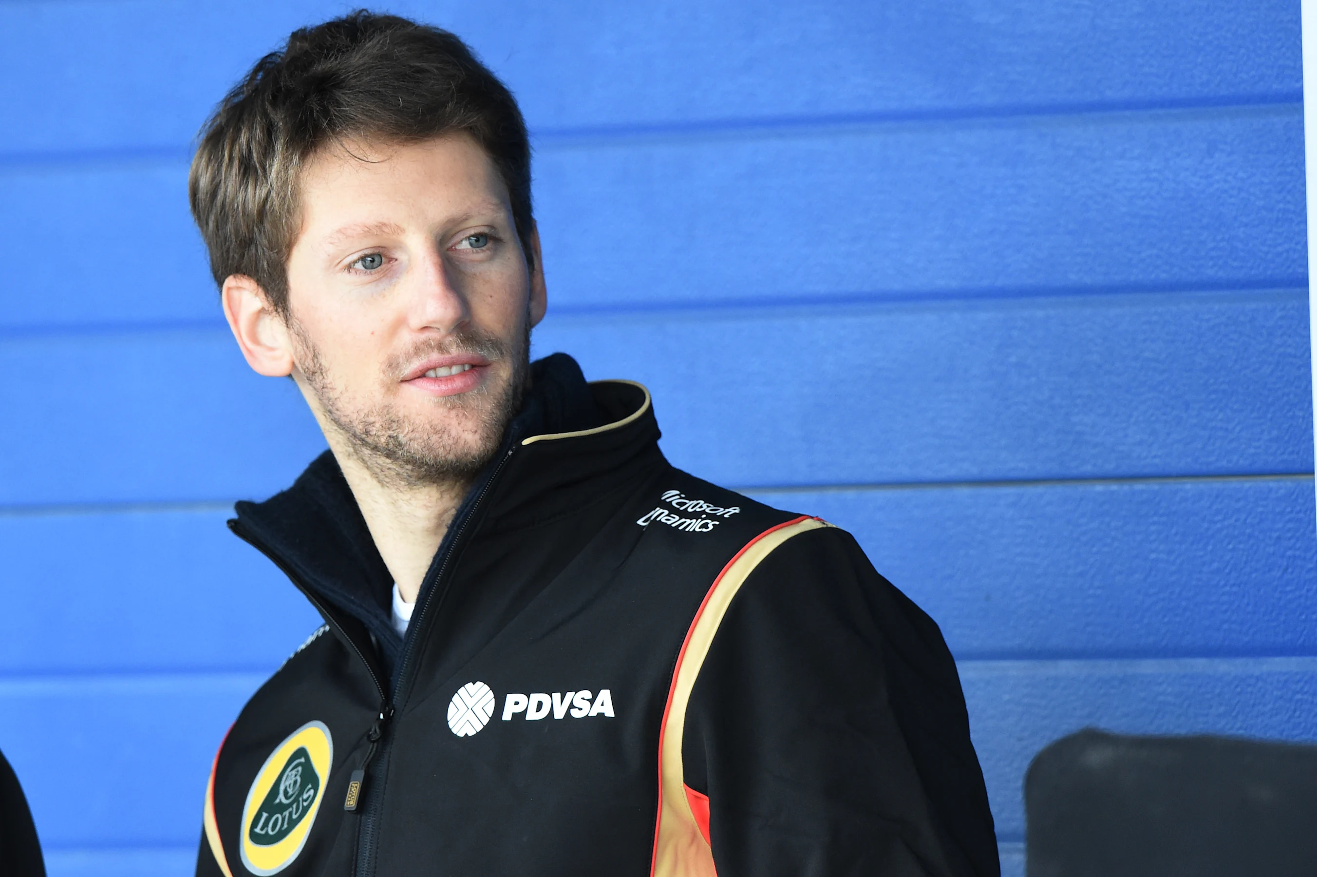 Romain Grosjean (FRA) Lotus F1 at Formula One Testing, Day Two, Jerez, Spain, 2 February 2015.