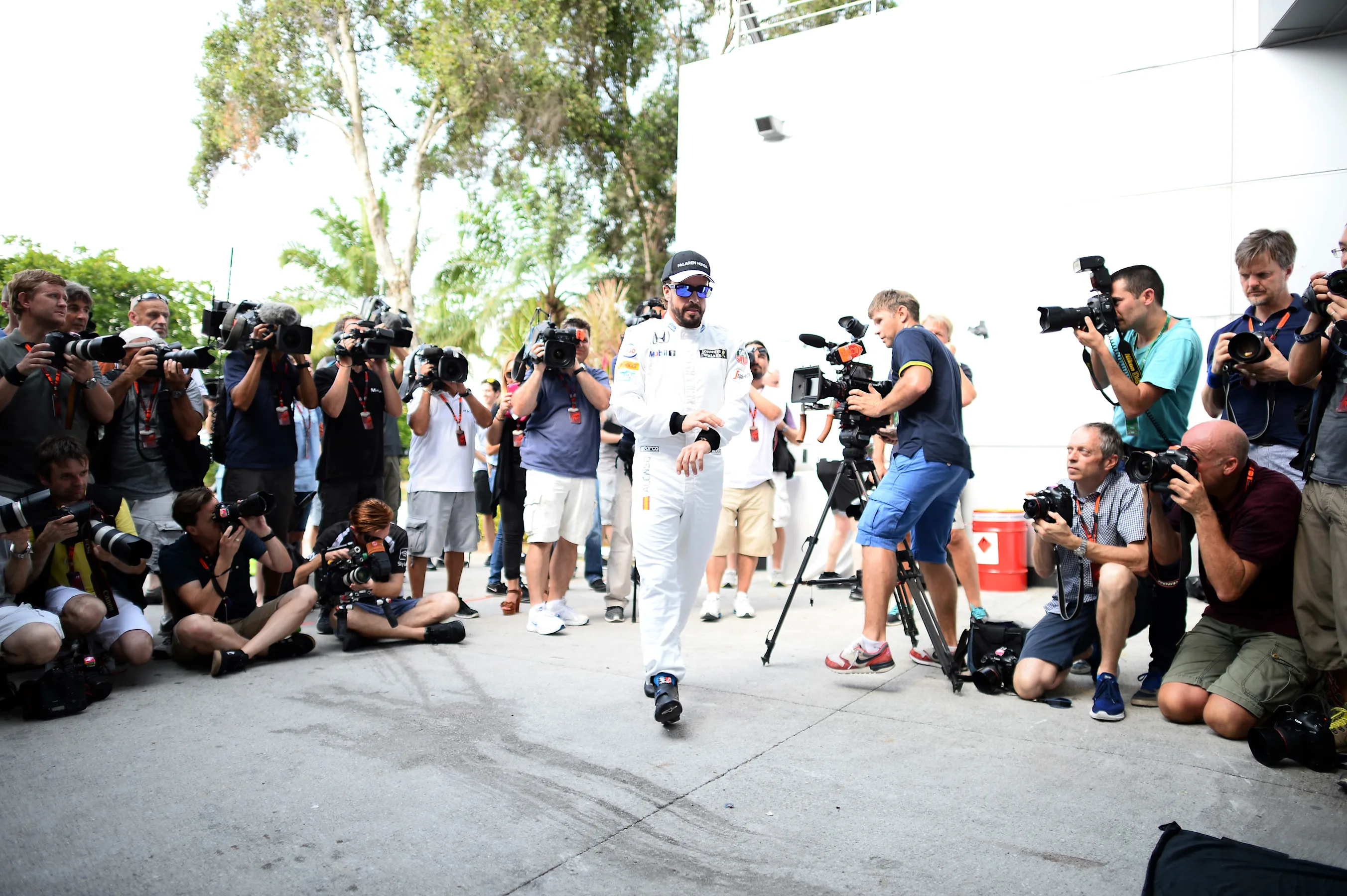 Fernando Alonso (ESP) McLaren at Formula One World Championship, Rd2, Malaysian Grand Prix,