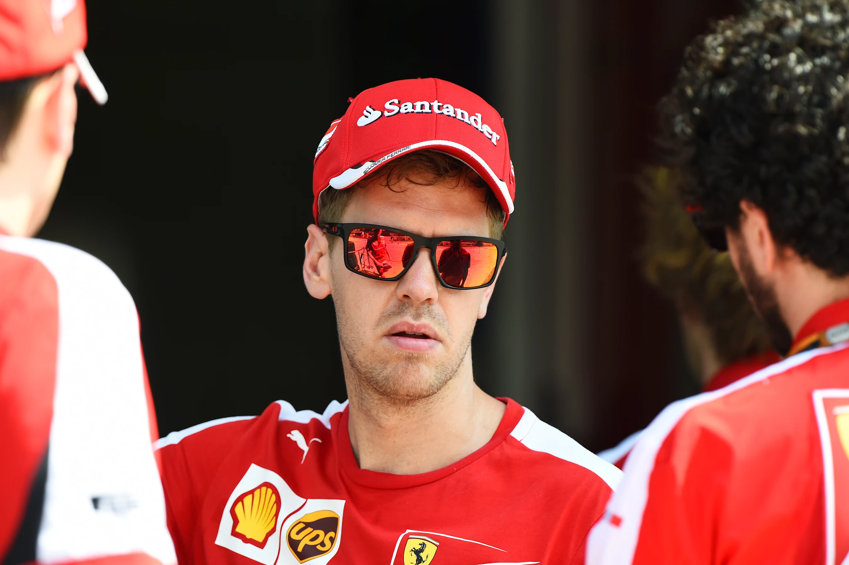 Sebastian Vettel (GER) Ferrari at Formula One World Championship, Rd2, Malaysian Grand Prix,