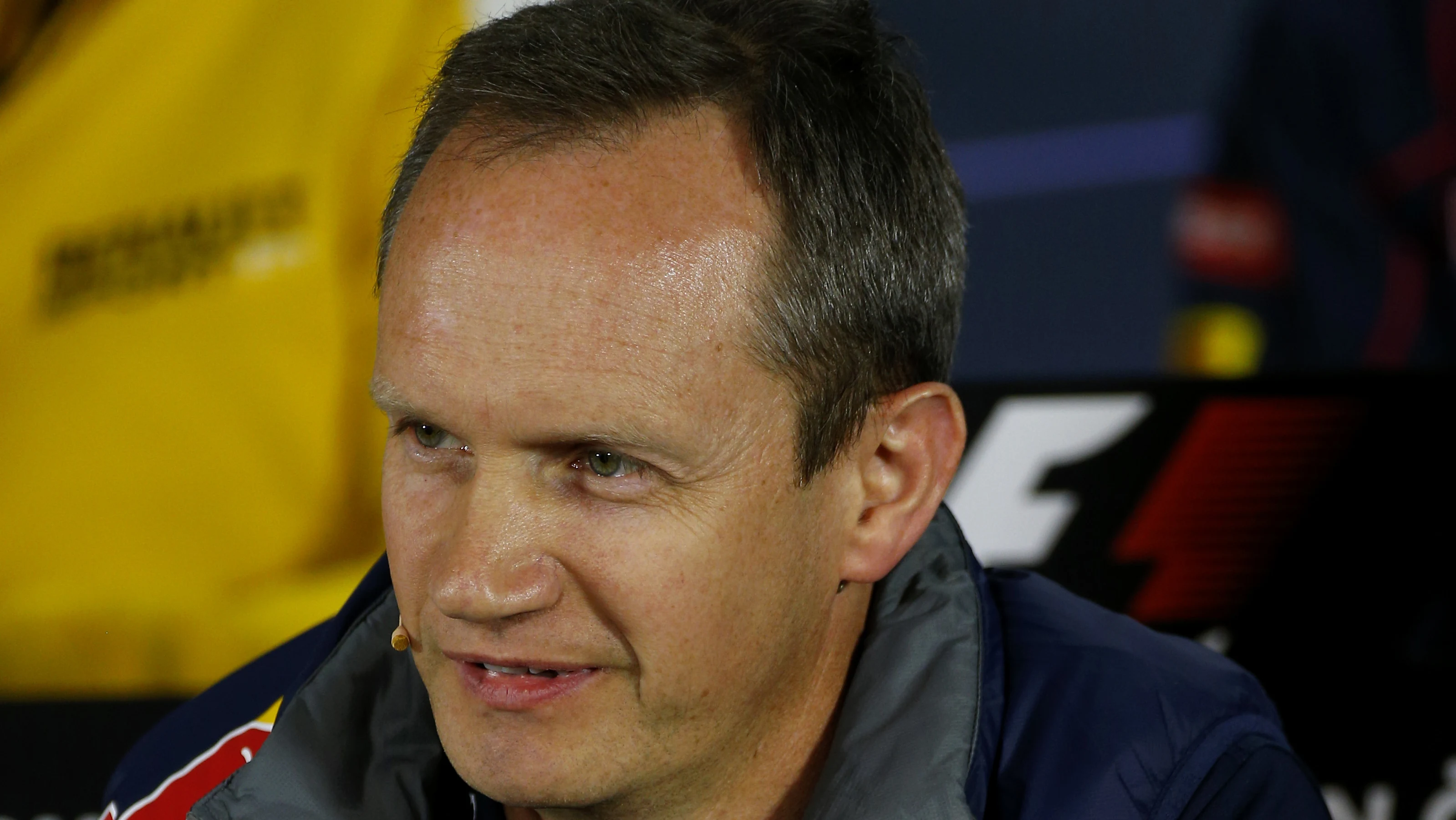 Paul Monaghan (GBR) Red Bull Racing Chief Engineer in the Press Conference at Formula One World
