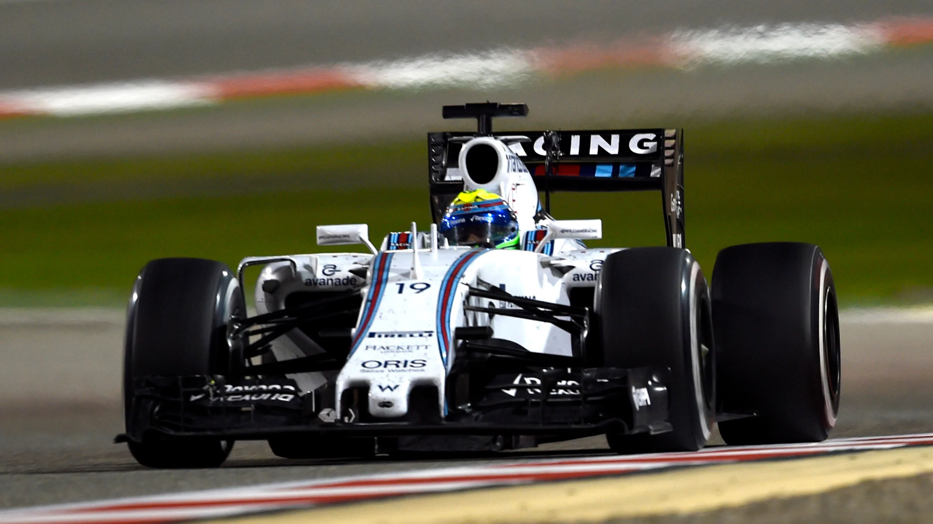 Felipe Massa (BRA) Williams FW37 at Formula One World Championship, Rd4, Bahrain Grand Prix Race,