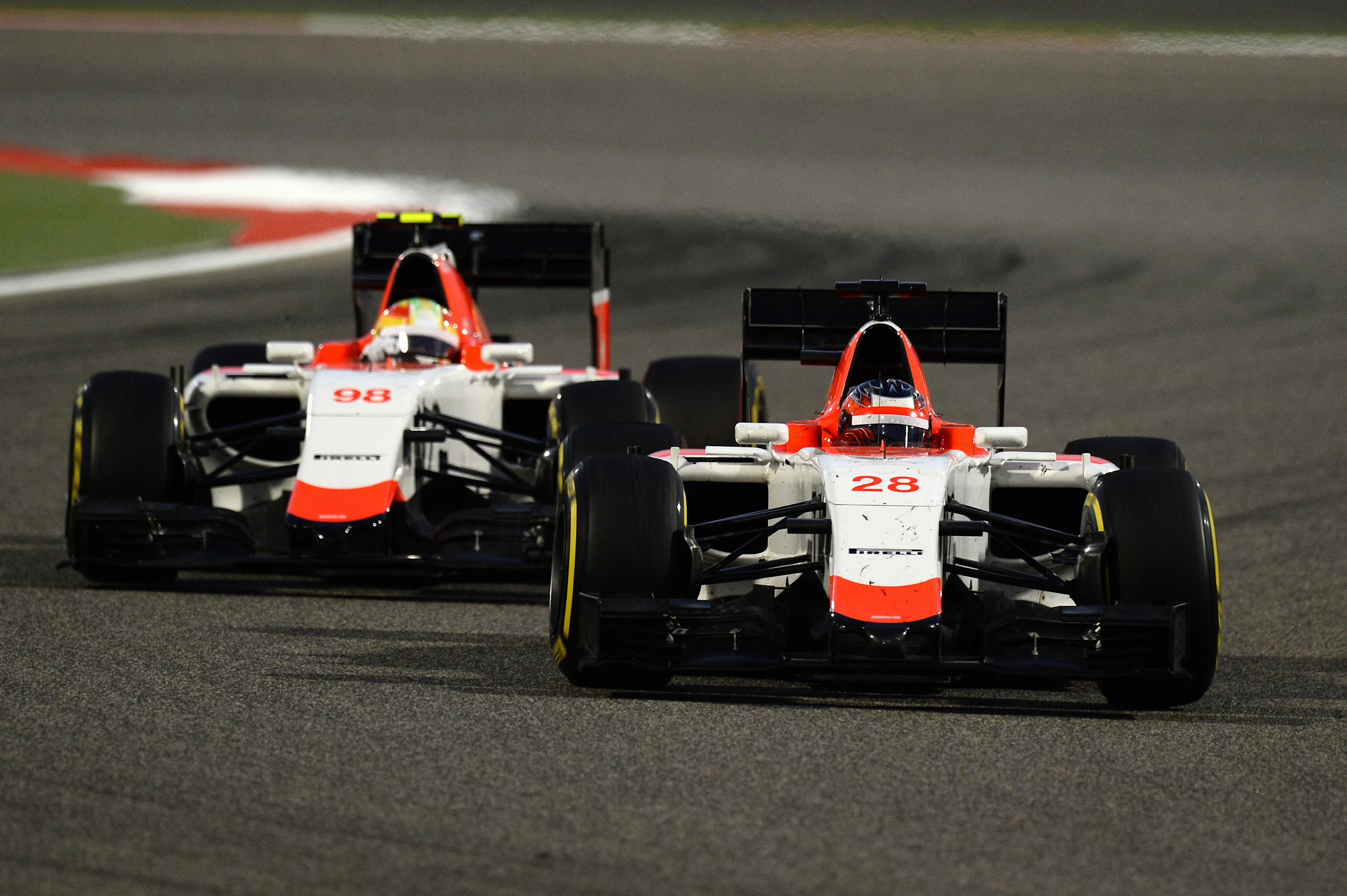 Will Stevens (GBR) Manor GP\t at Formula One World Championship, Rd4, Bahrain Grand Prix Race,