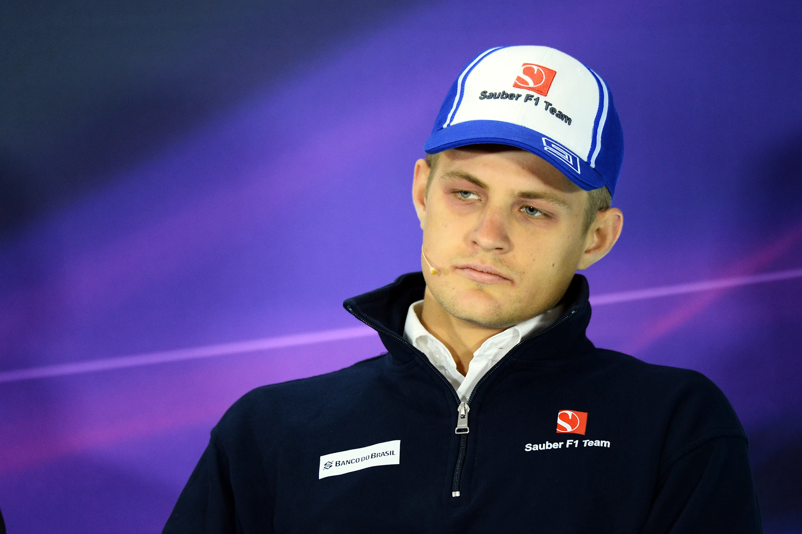 Marcus Ericsson (SWE) Sauber in the Press Conference at Formula One World Championship, Rd3,