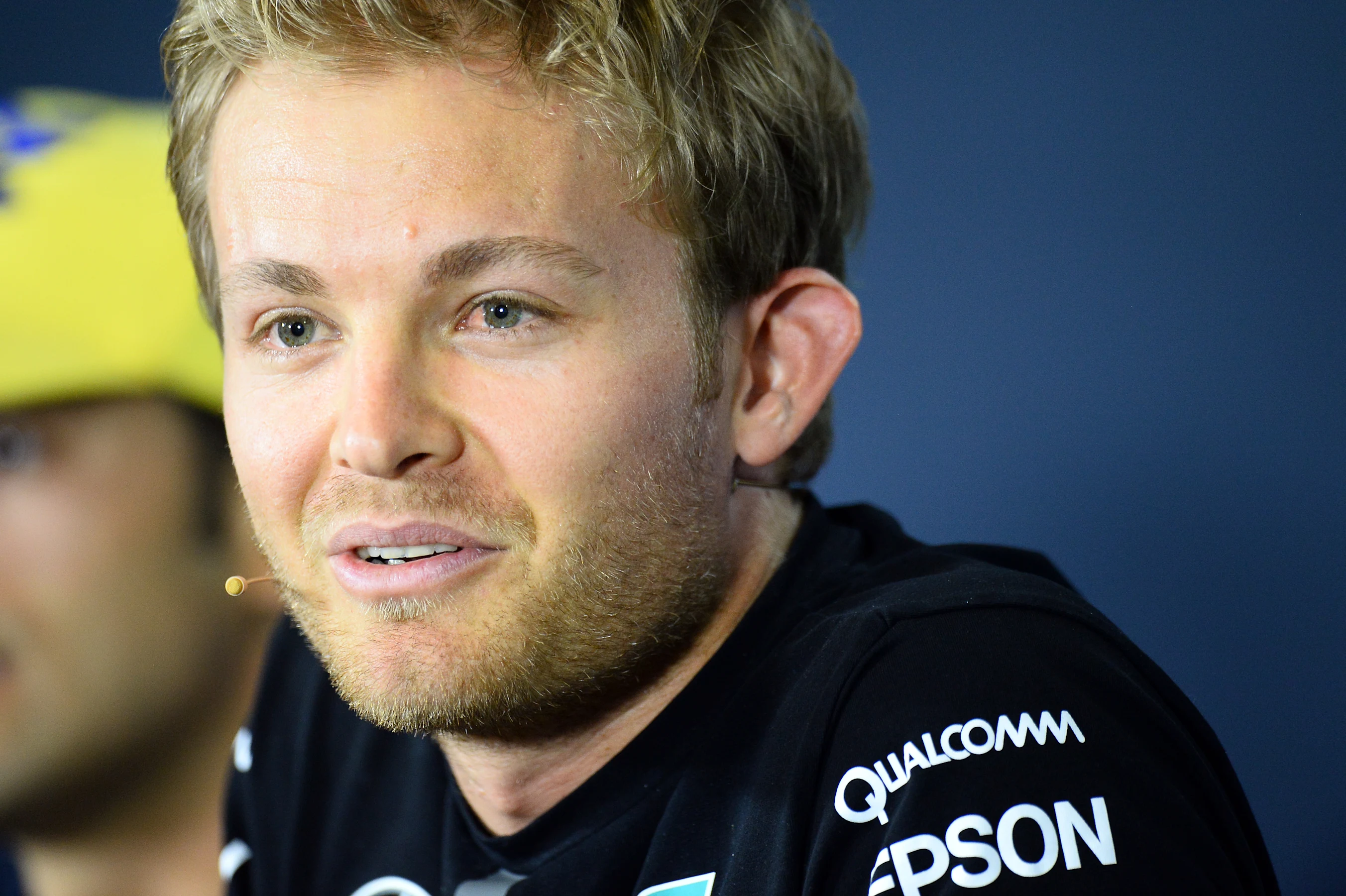 Nico Rosberg (GER) Mercedes AMG F1 in the press conferance at Formula One World Championship, Rd5,
