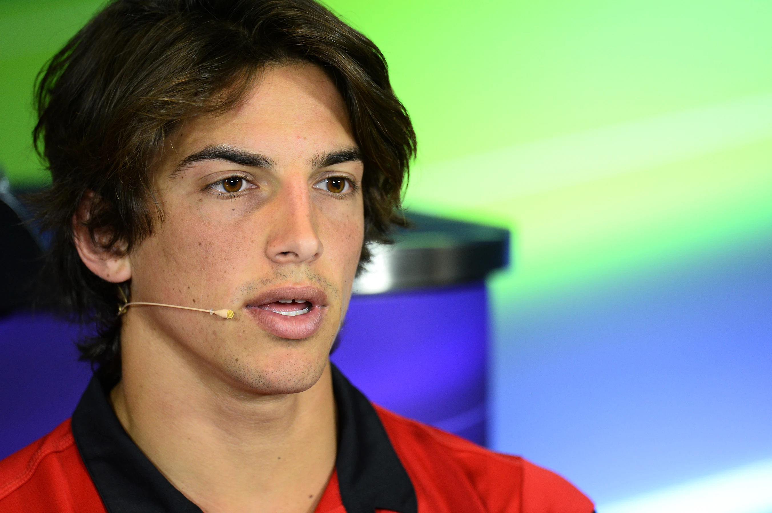 Roberto Merhi (SPA) Manor GP in the press conferance at Formula One World Championship, Rd5,