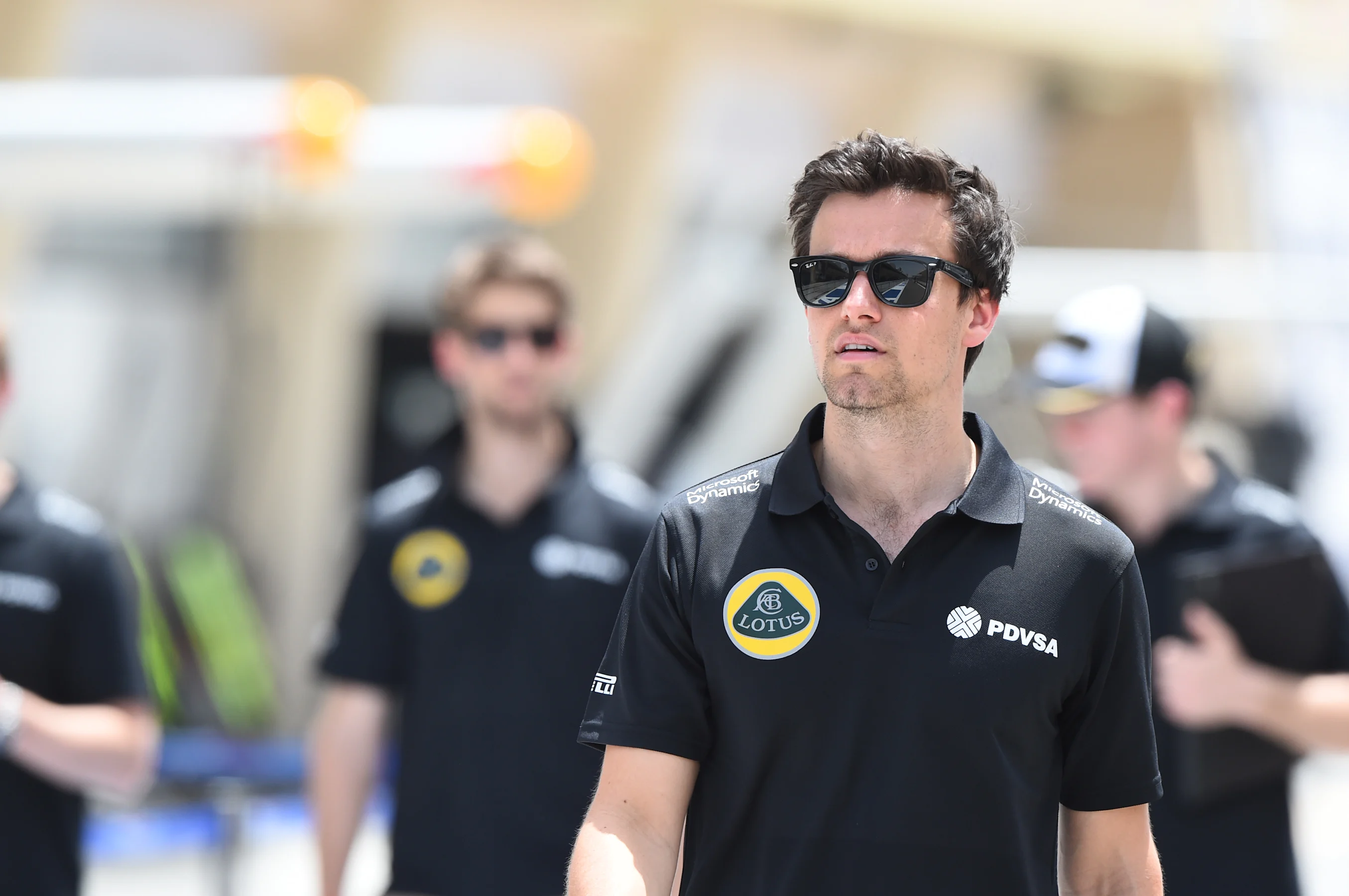 Jolyon Palmer (GBR) Lotus Test and Reserve Driver at Formula One World Championship, Rd4, Bahrain