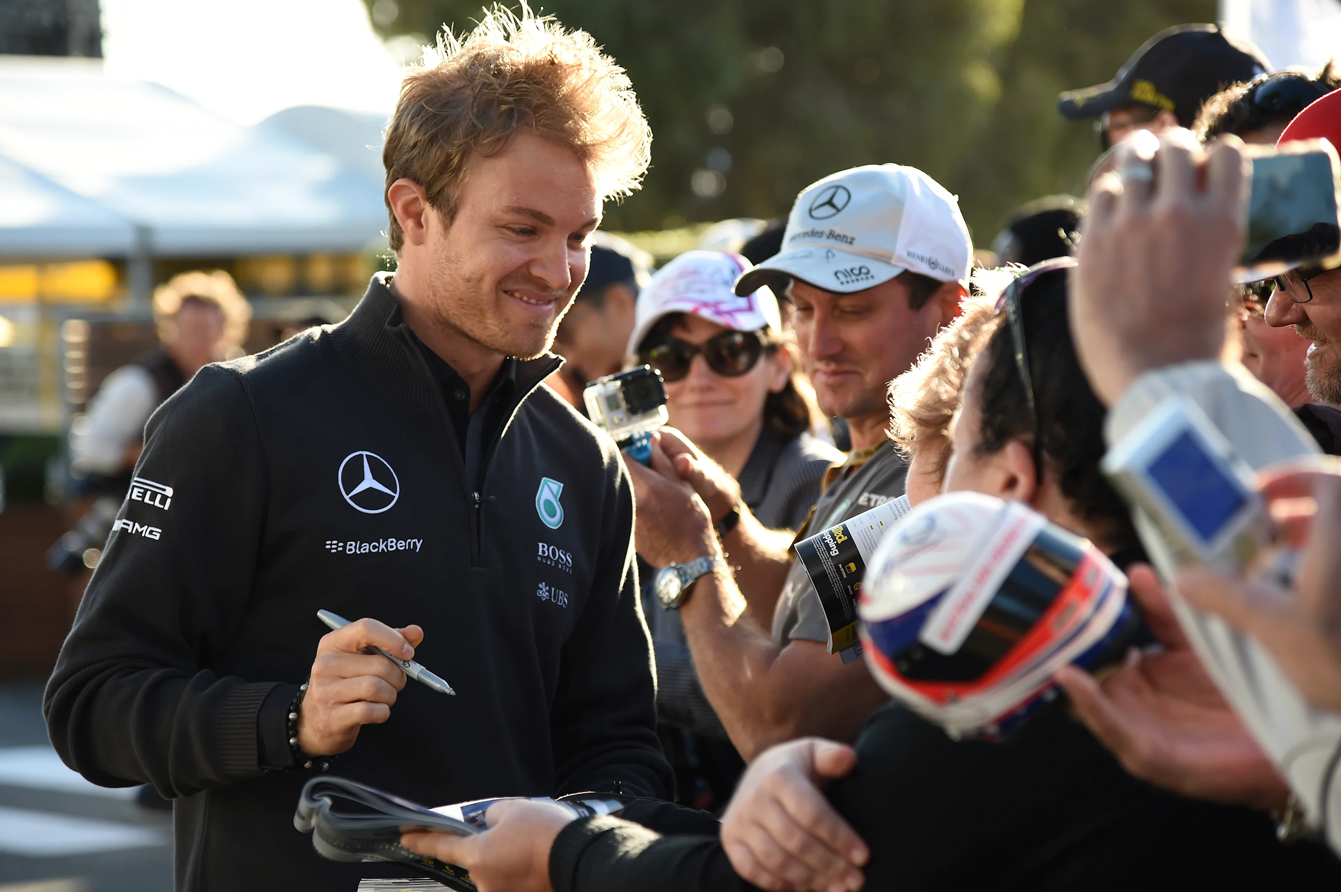 Nico Rosberg (GER) Mercedes AMG F1 at Formula One World Championship, Rd1, Australian Grand Prix,