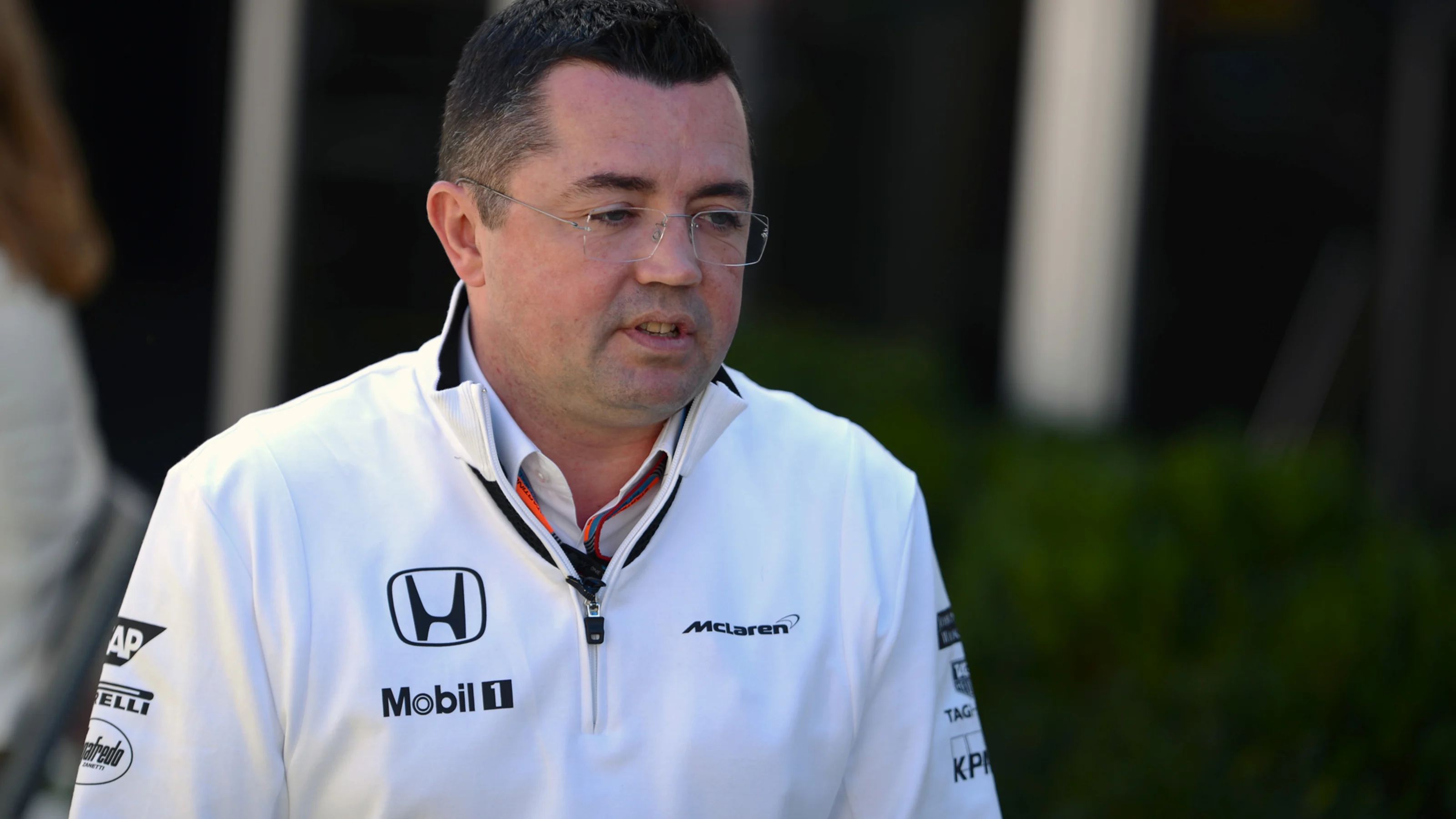 Eric Boullier (FRA) McLaren Racing Director at Formula One World Championship, Rd1, Australian