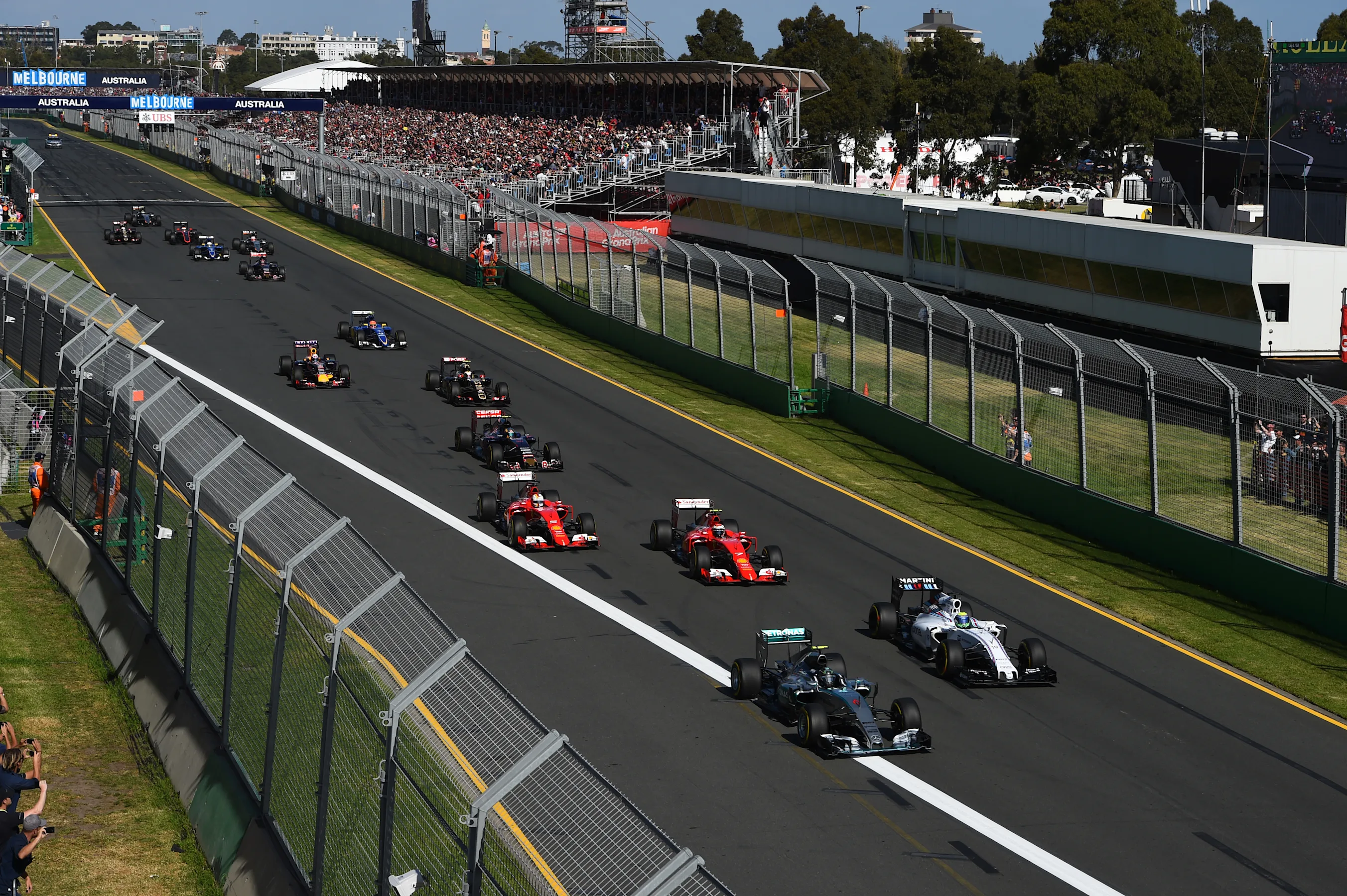 at Formula One World Championship, Rd1, Australian Grand Prix, Race, Albert Park, Melbourne,
