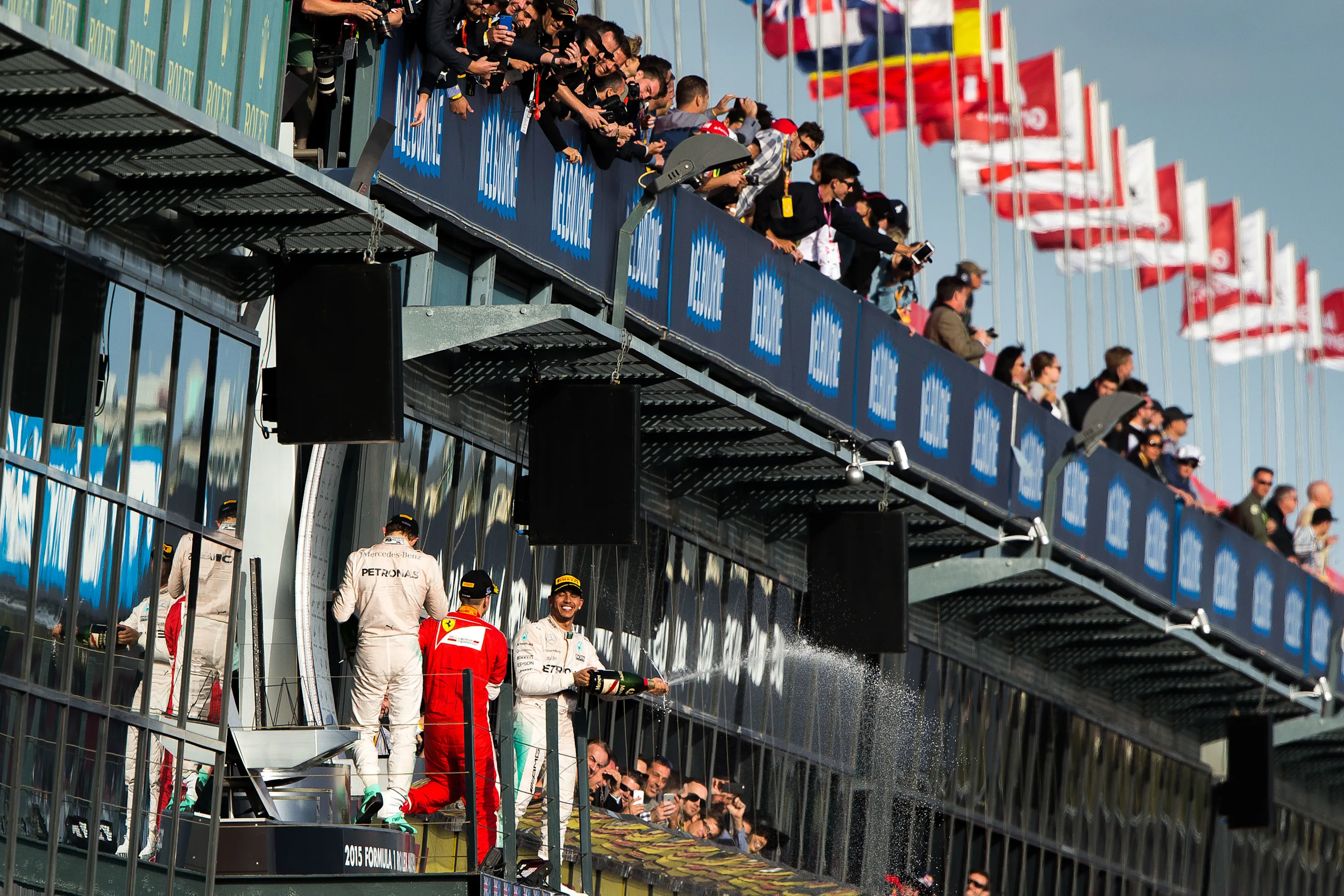 Lewis Hamilton (GBR) Mercedes AMG F1 at Formula One World Championship, Rd1, Australian Grand Prix,