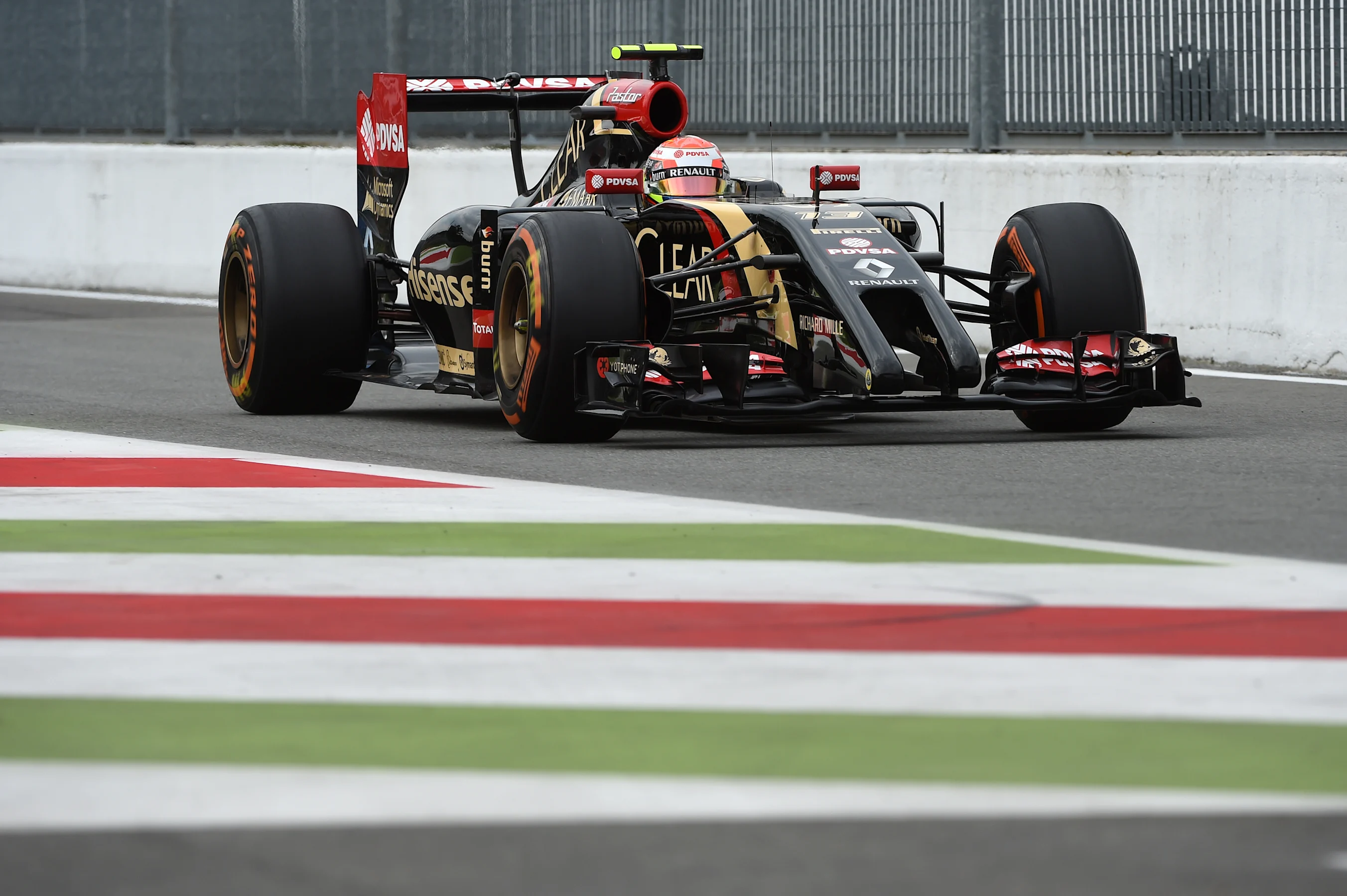 Pastor Maldonado (VEN) Lotus E22. Formula One World Championship, Rd13, Italian Grand Prix, Monza,