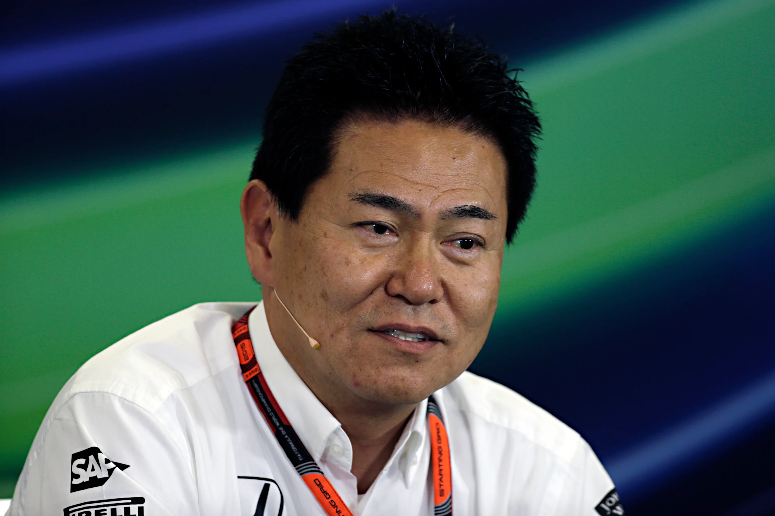 Yasuhisa Arai (JPN) Head of Honda Motorsport during the press conference at Formula One World