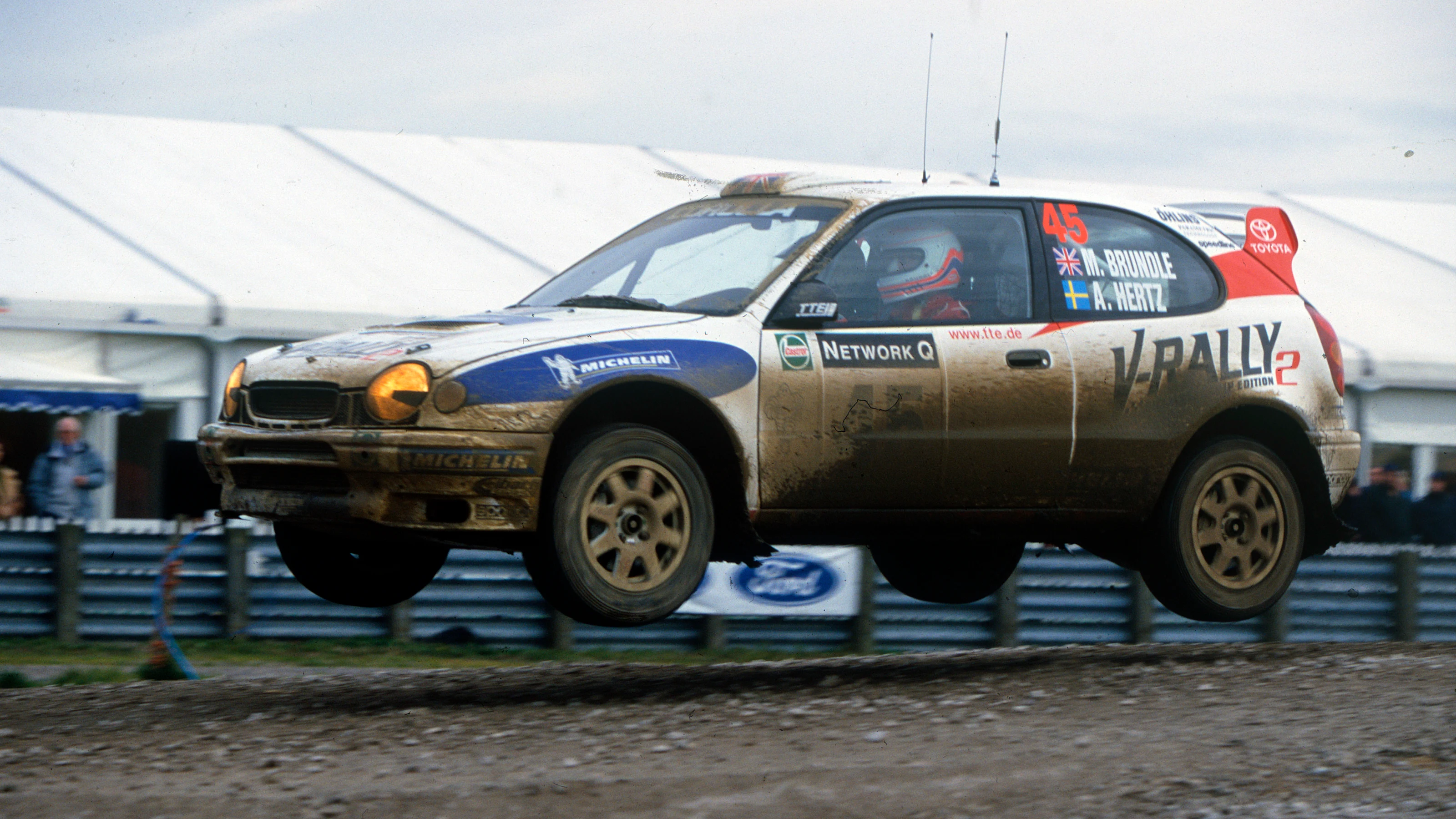 Network Q Rally GB, Great Britain. 21-23 November 1999.
Martin Brundle / Arne Hertz (Toyota Corolla