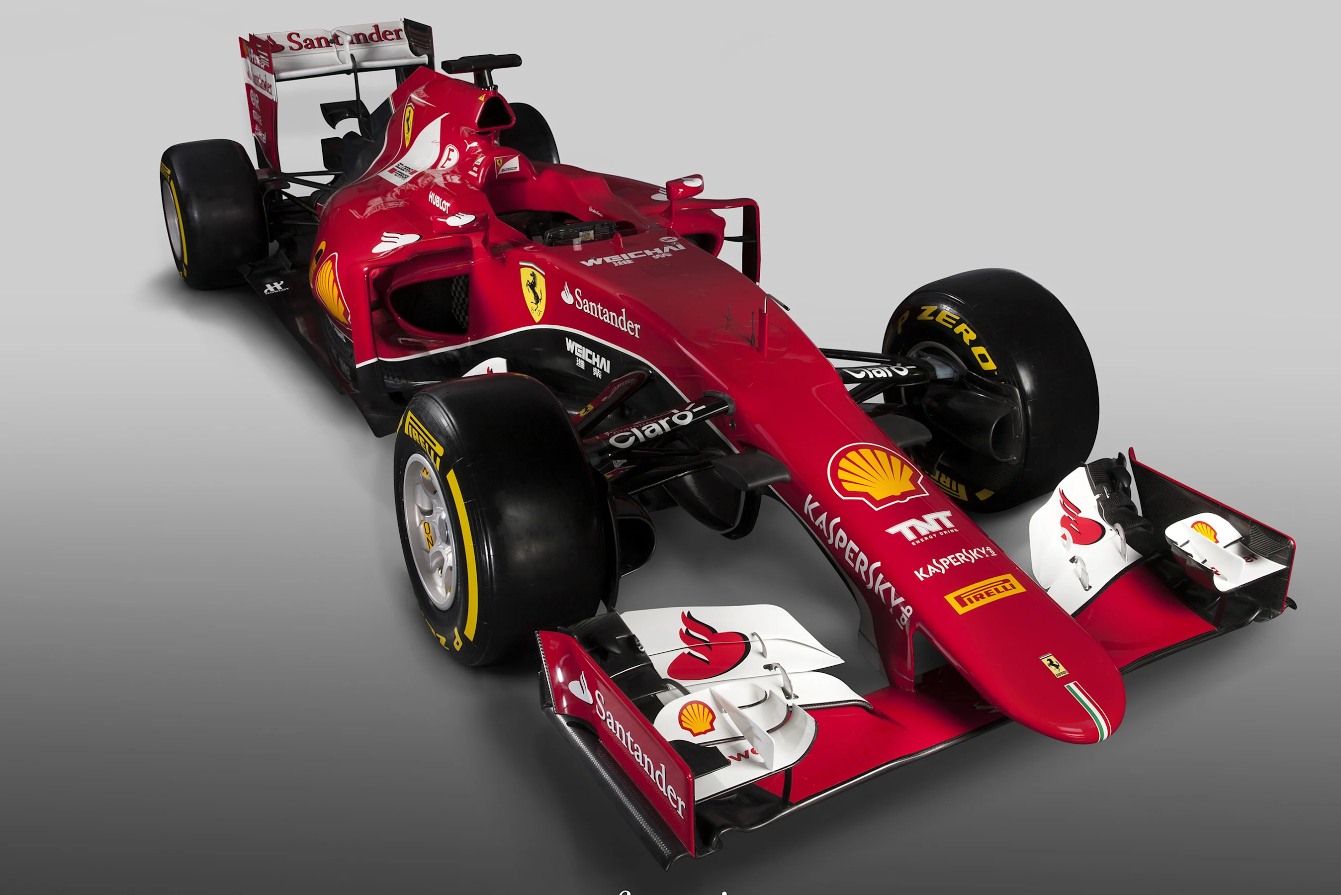 The new Ferrari SF15-T at Ferrari SF15-T Launch, Ferrari Factory, Maranello, Italy, 30 January