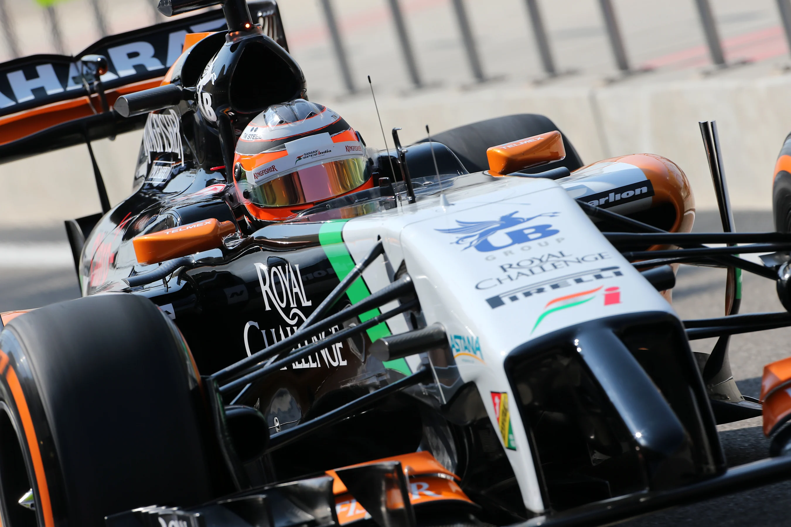 Nico Hulkenberg (GER) Force India VJM07. Formula One Testing, Day One, Bahrain International