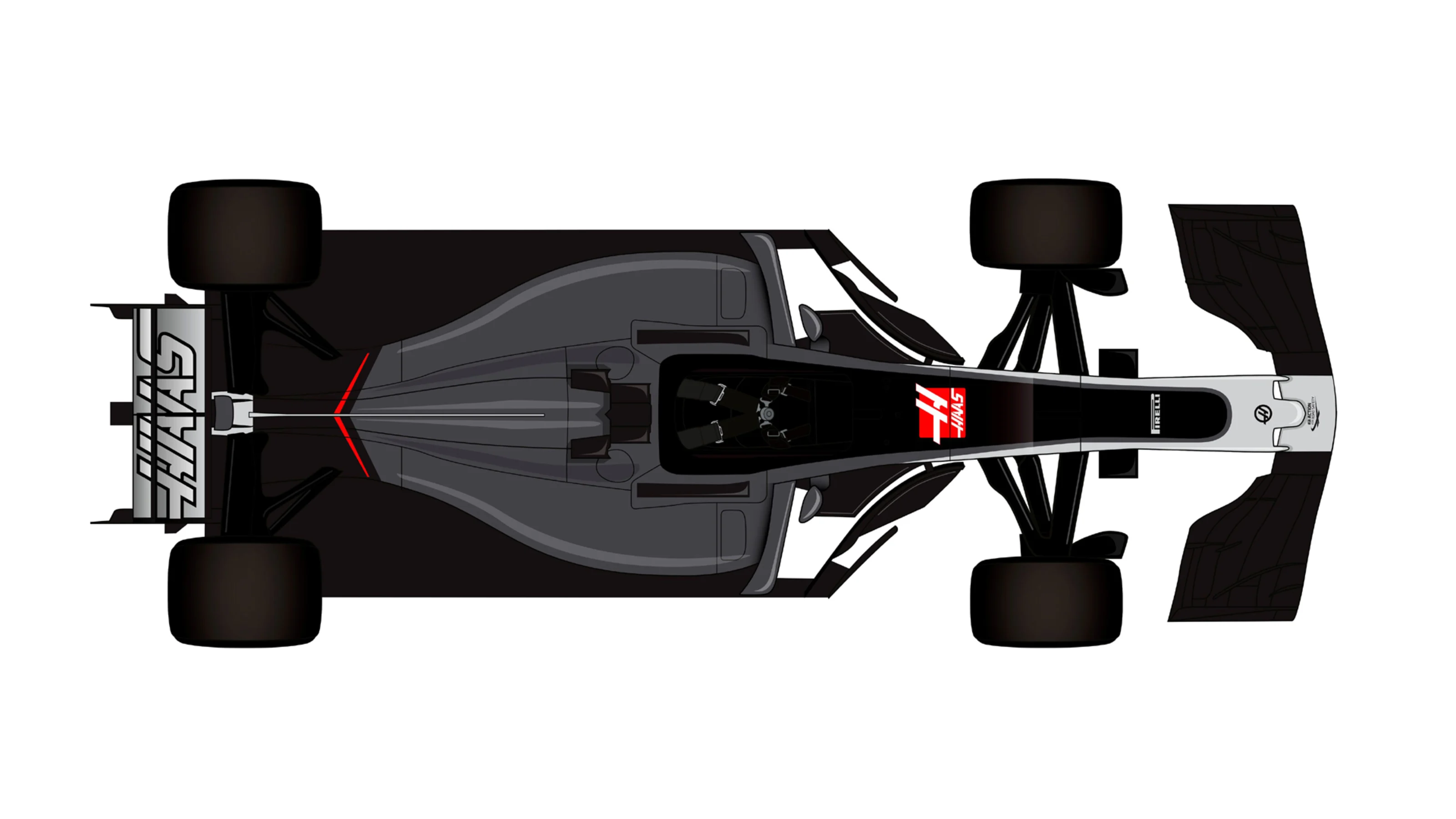 haas monaco livery
