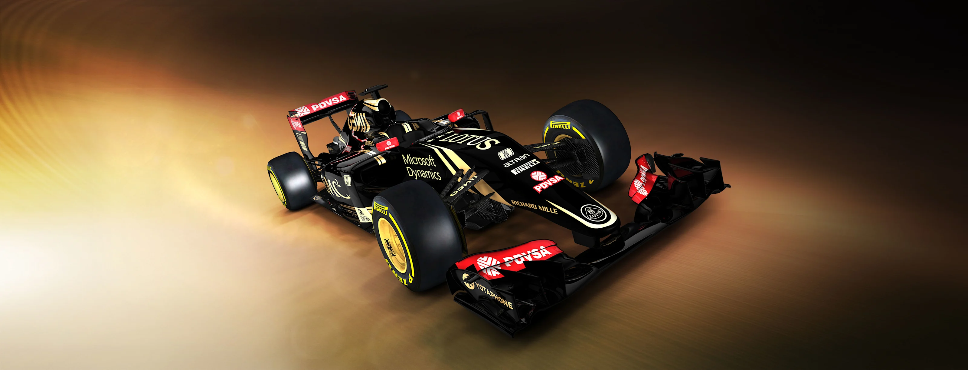 www.sutton-images.com - Lotus E23 Hybrid first view, Enstone, England, 26 January 2015. Photo