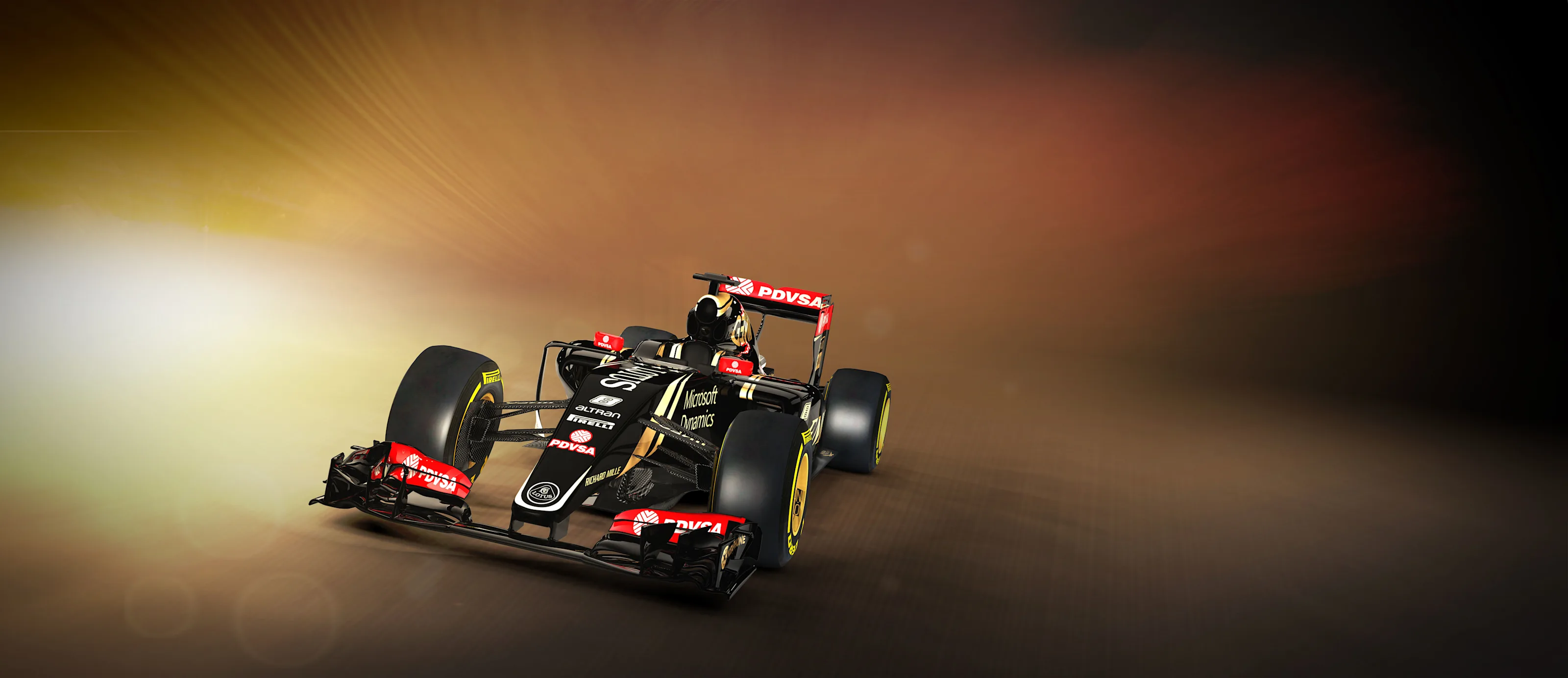 www.sutton-images.com - Lotus E23 Hybrid first view, Enstone, England, 26 January 2015. Photo