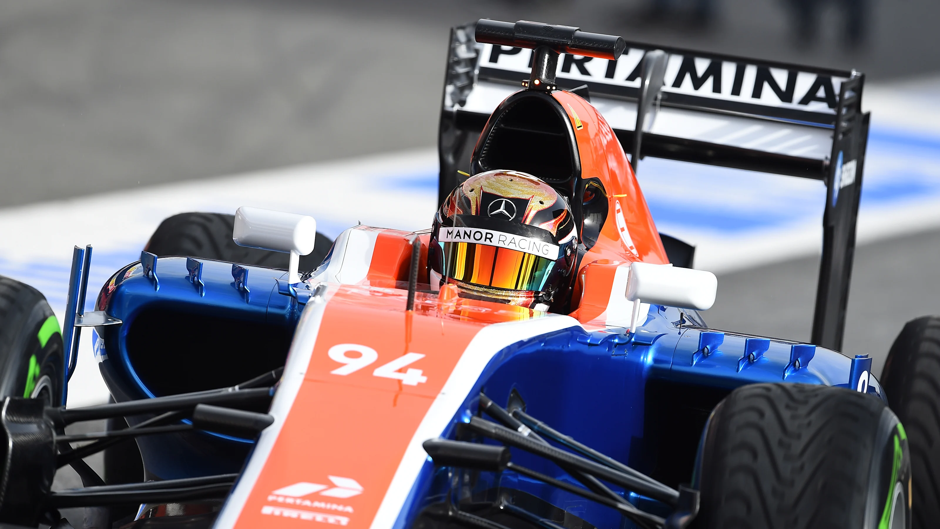 Pascal Wehrlein (GER) Manor GP at Formula One Testing, Day One, Barcelona, Spain, Monday 22