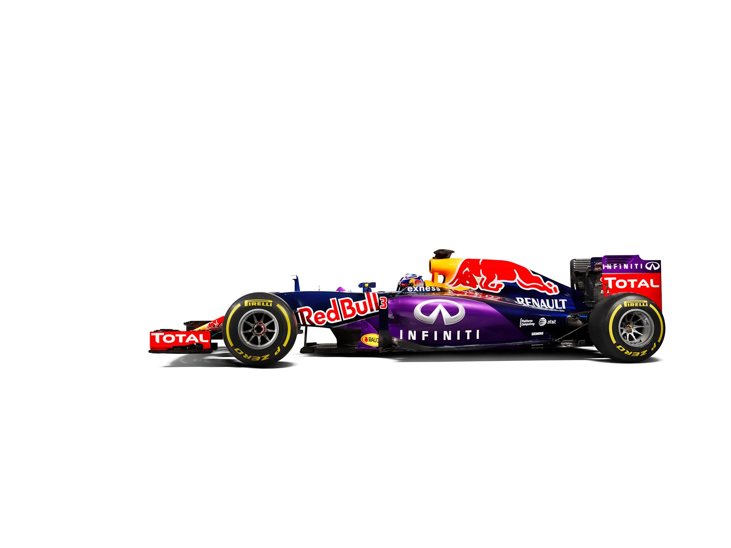Daniel Ricciardo's Infiniti RB11 shot in Milton Keynes, UK, 2015. // Benedict Redgrove / Red Bull