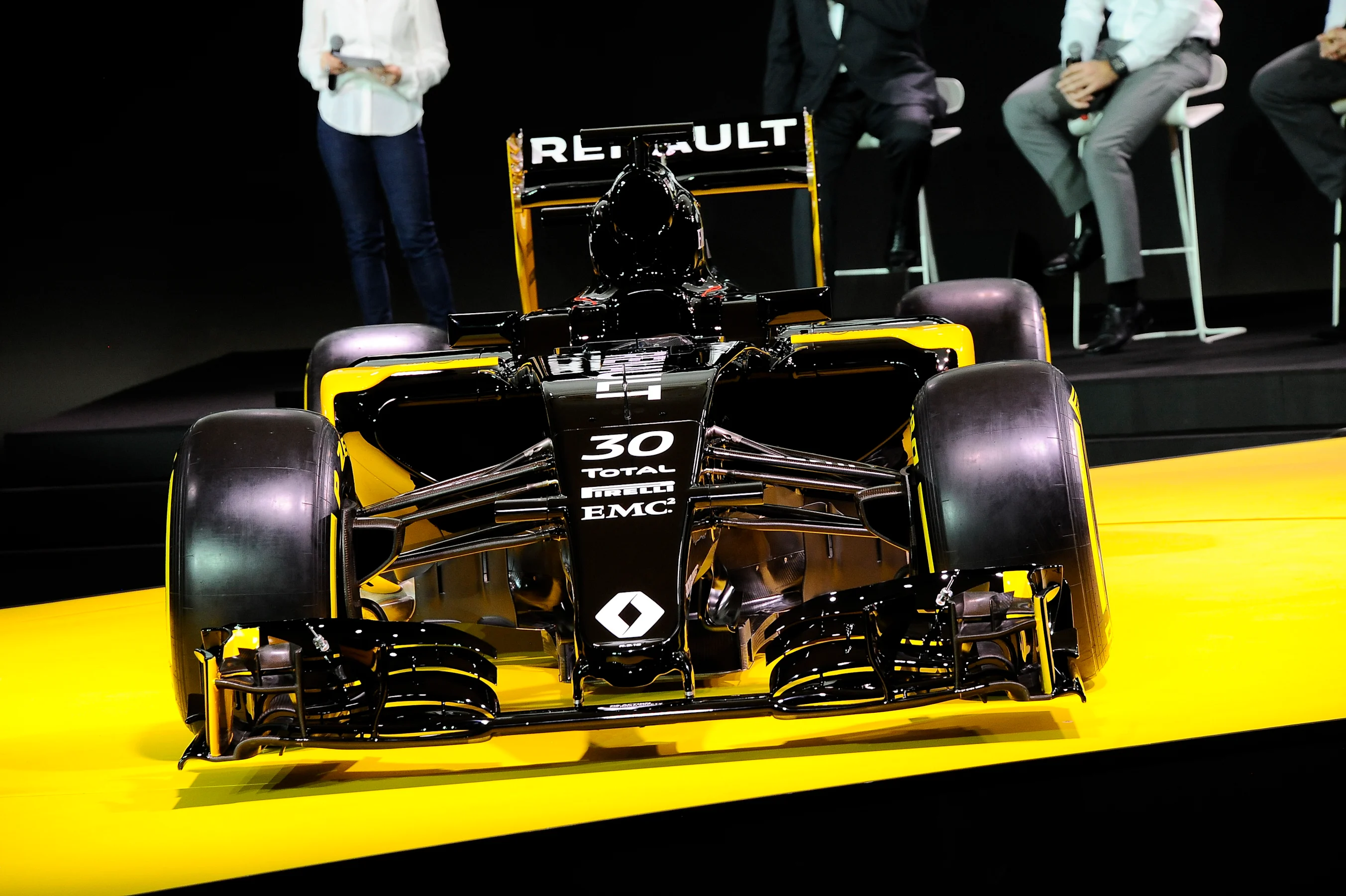at Renault F1 Launch, Renault Technocentre, Guyancourt, France, 3 February 2016.