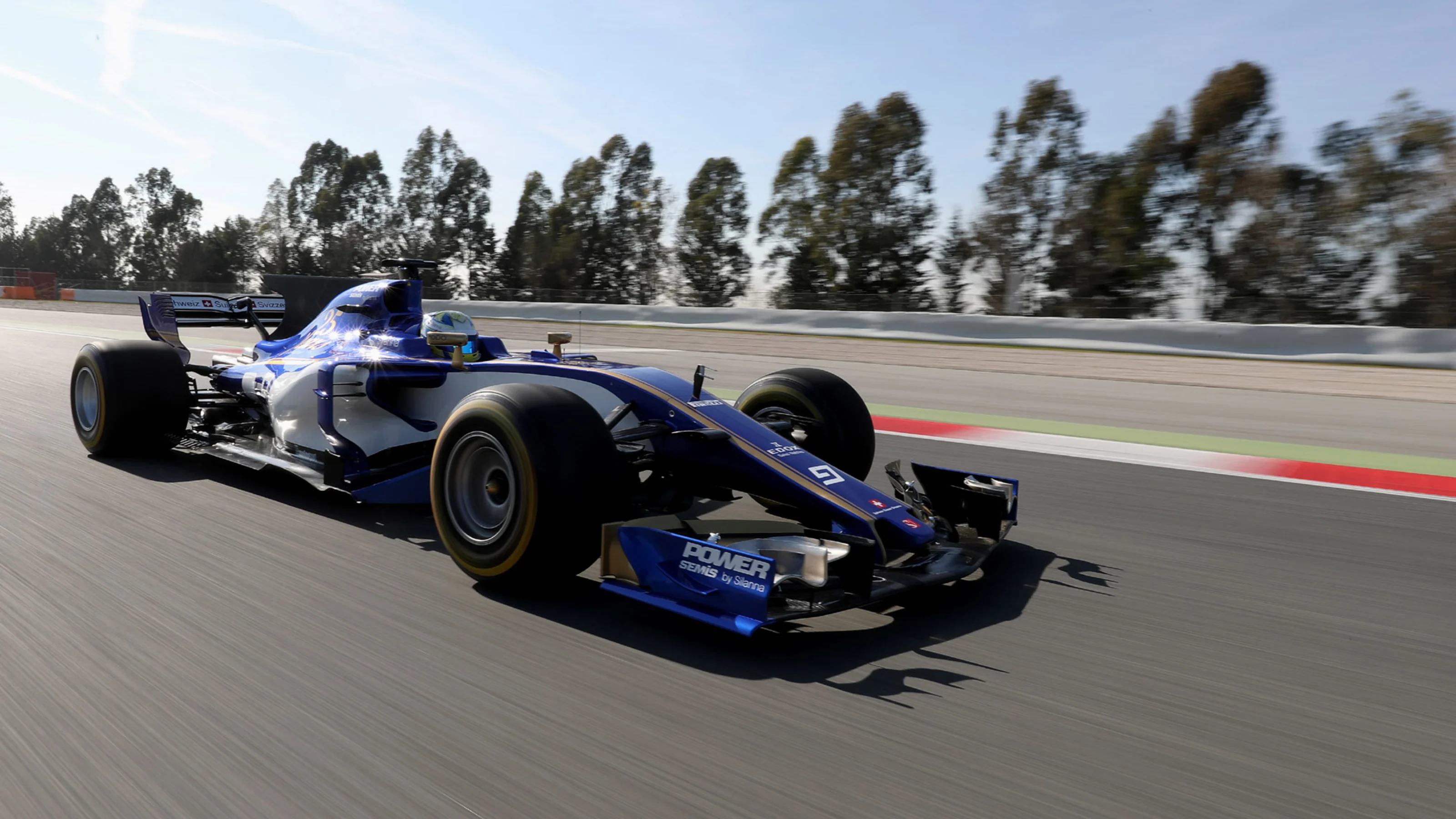 Marcus Ericsson, Sauber C36, filming day, Circuit de Barcelona-Catalunya, Spain, February