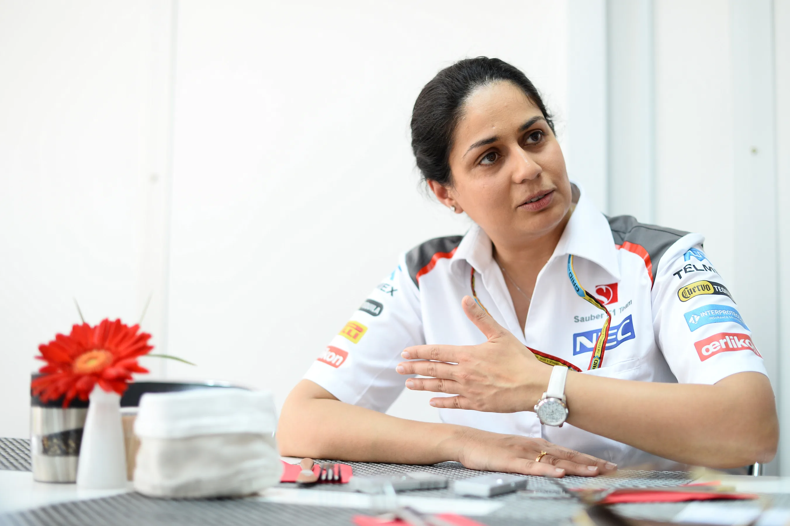 Monisha Kaltenborn (AUT) Sauber Team Prinicpal. Formula One World Championship, Rd2, Malaysian