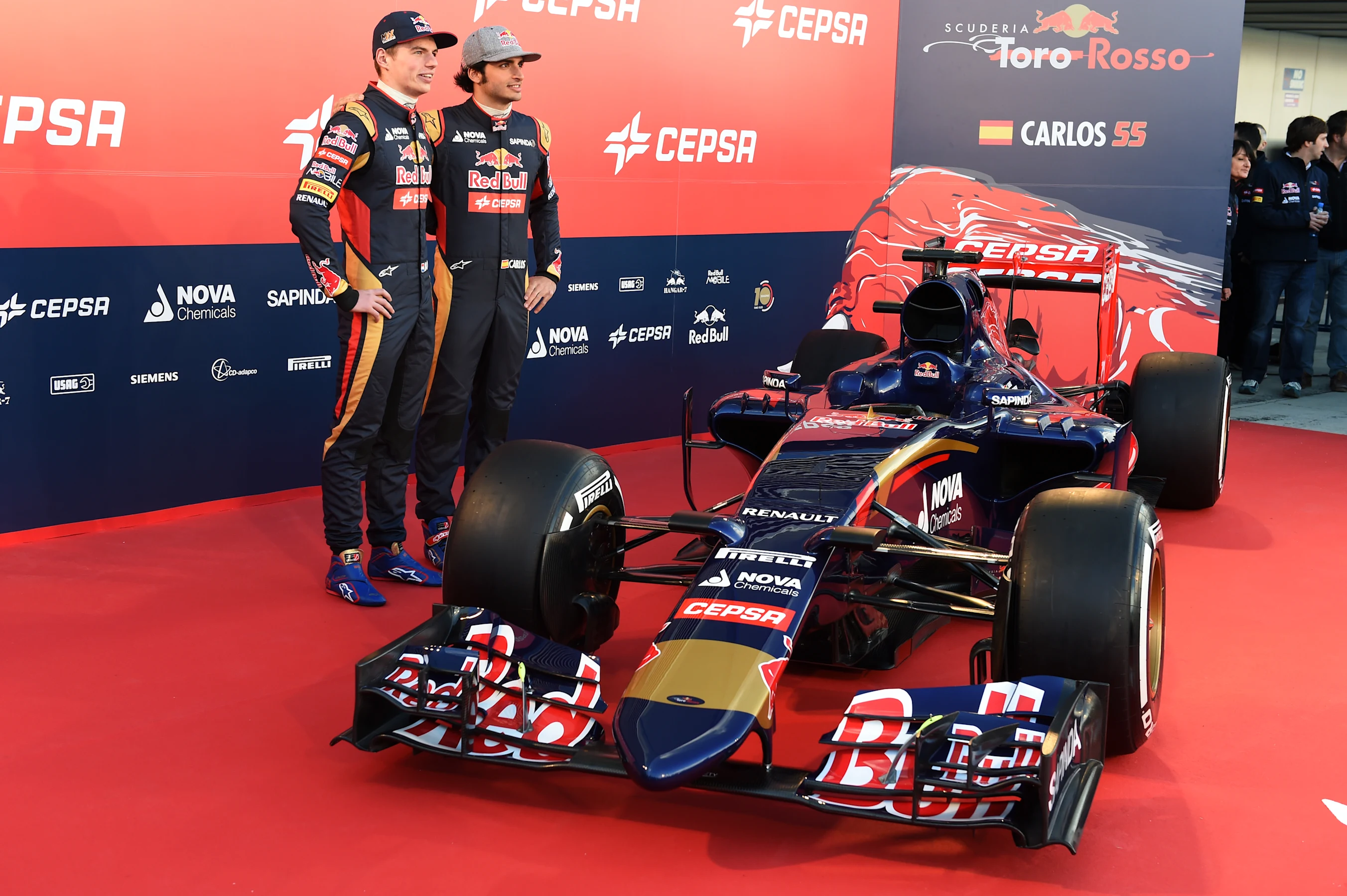 at Scuderia Toro Rosso STR10 Launch, Jerez, Spain, 31 January 2015.
