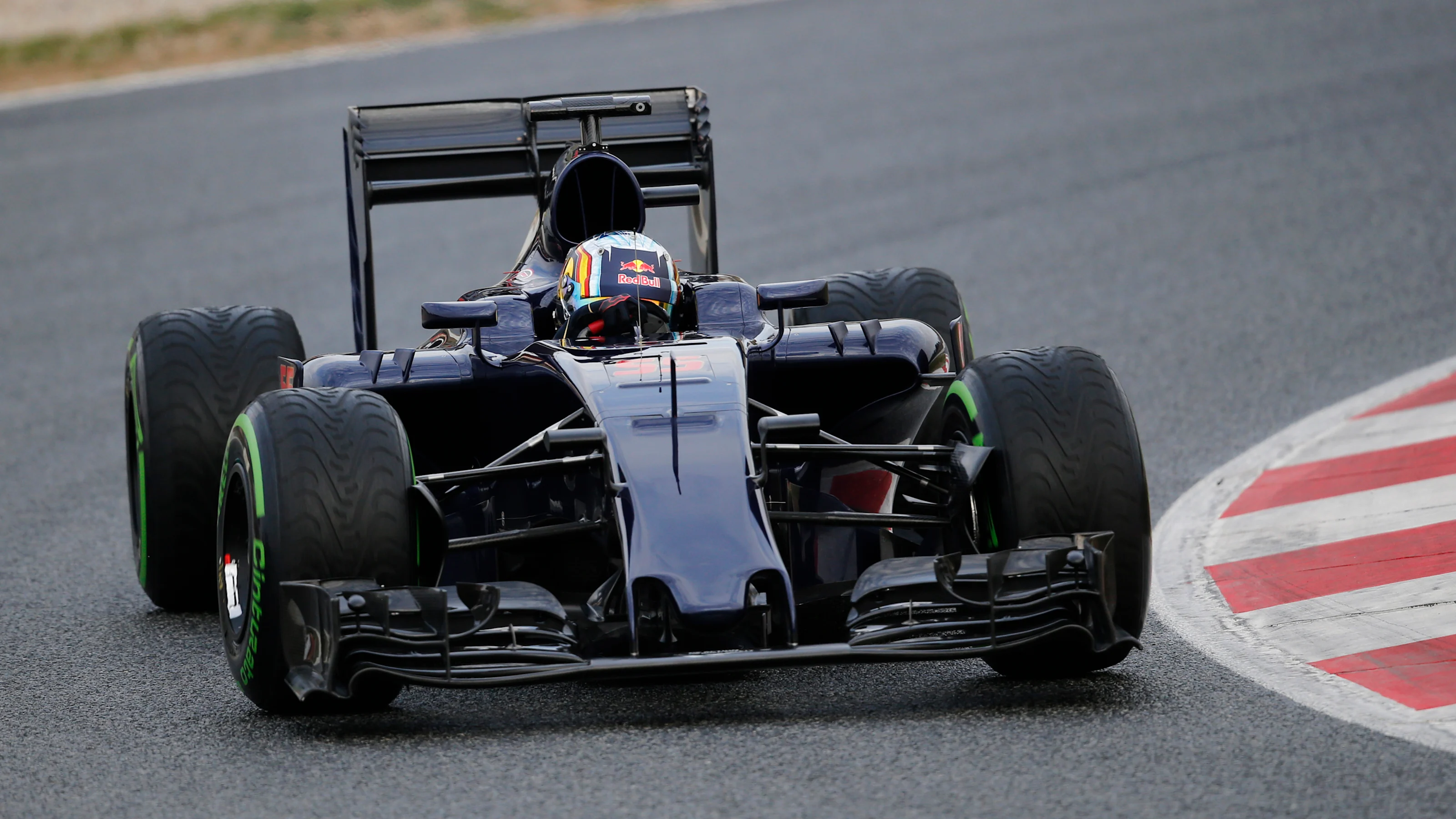 Carlos Sainz jr (ESP) Scuderia Toro Rosso STR11 at Formula One Testing, Day One, Barcelona, Spain,