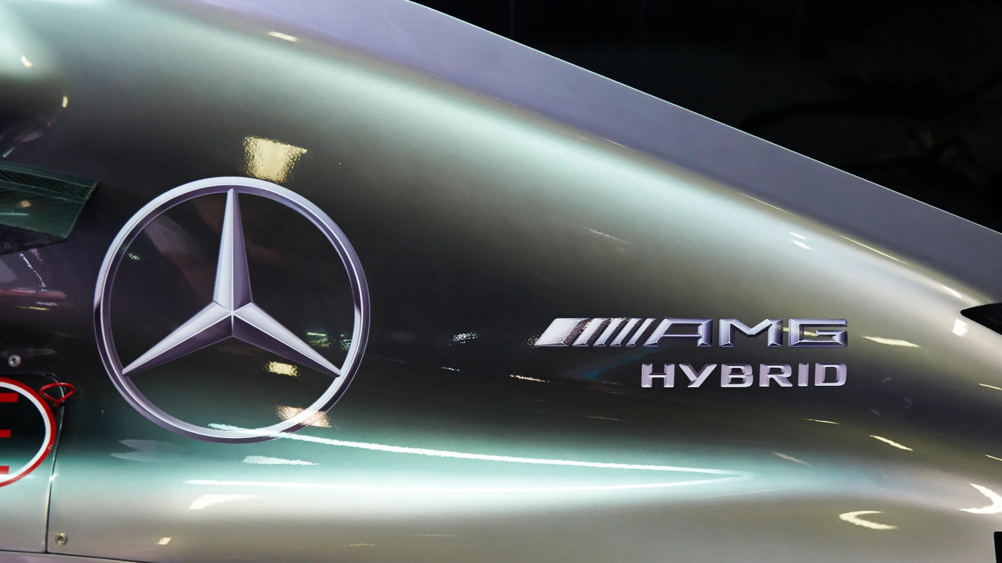 The Mercedes F1 W07 Hybrid