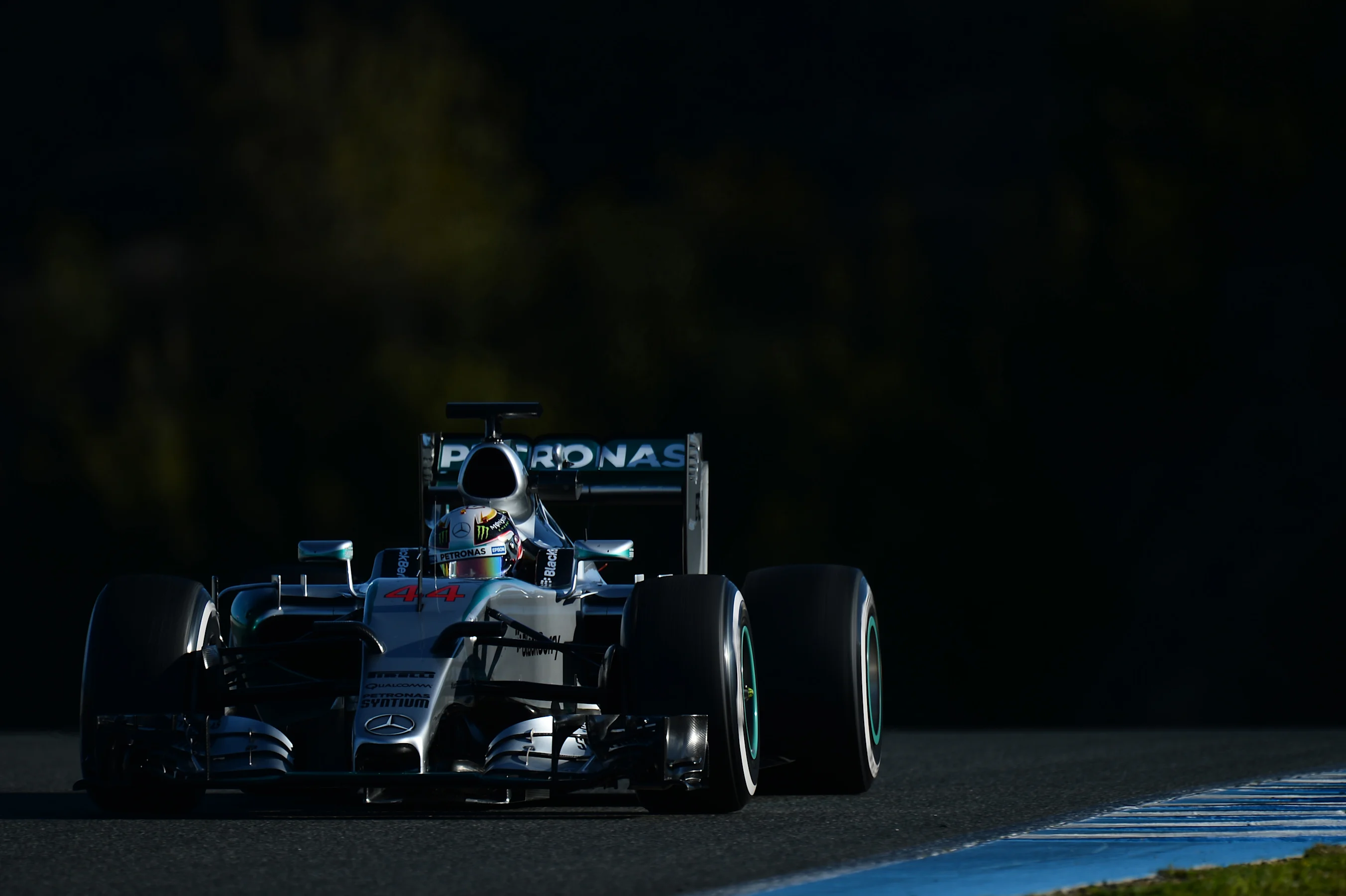 www.sutton-images.com  Lewis Hamilton (GBR) Mercedes AMG F1 W06 at Formula One Testing, Day Four,
