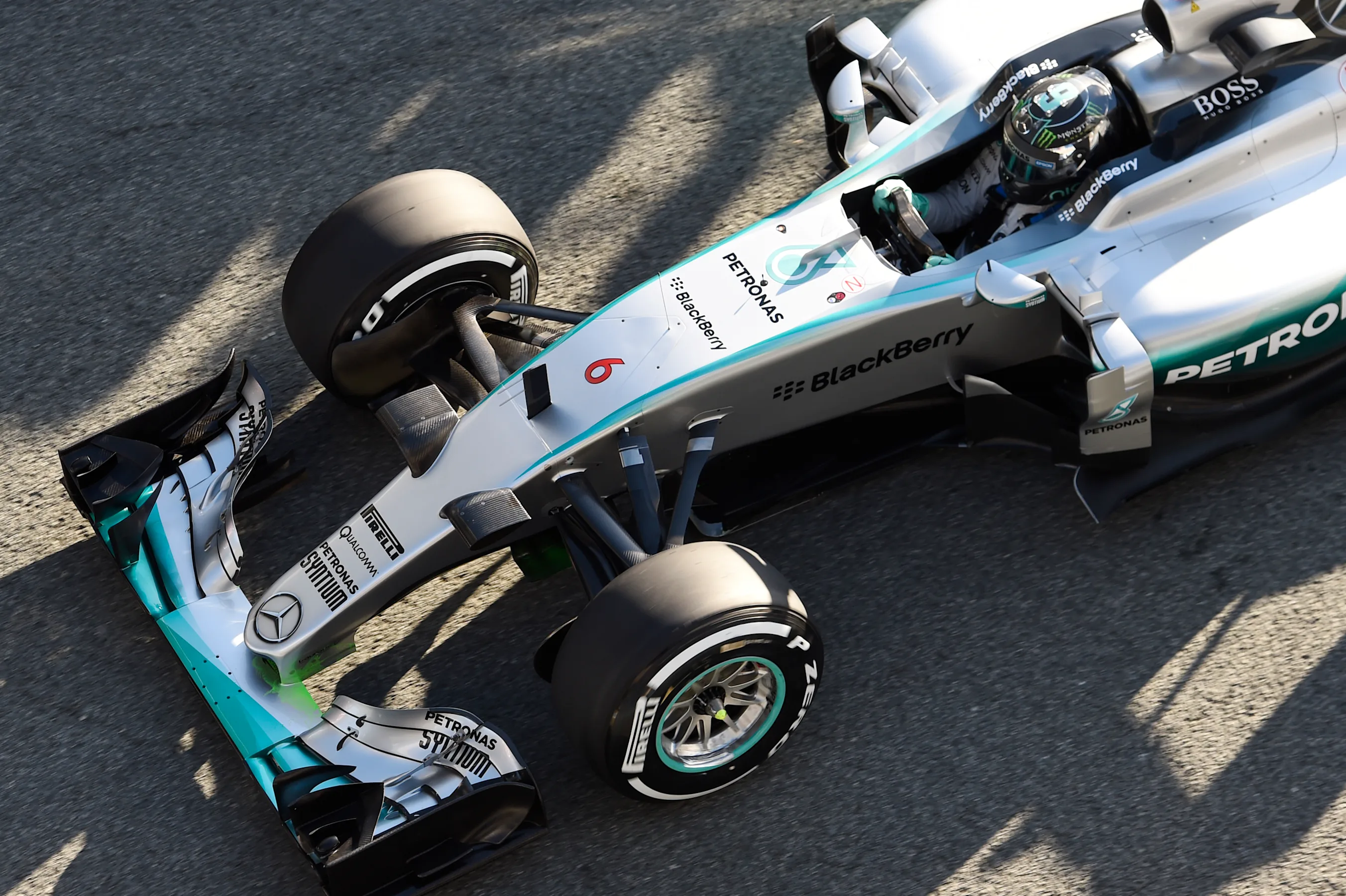 Nico Rosberg (GER) Mercedes AMG F1 W06 at Formula One Testing, Day One, Jerez, Spain, 1 February