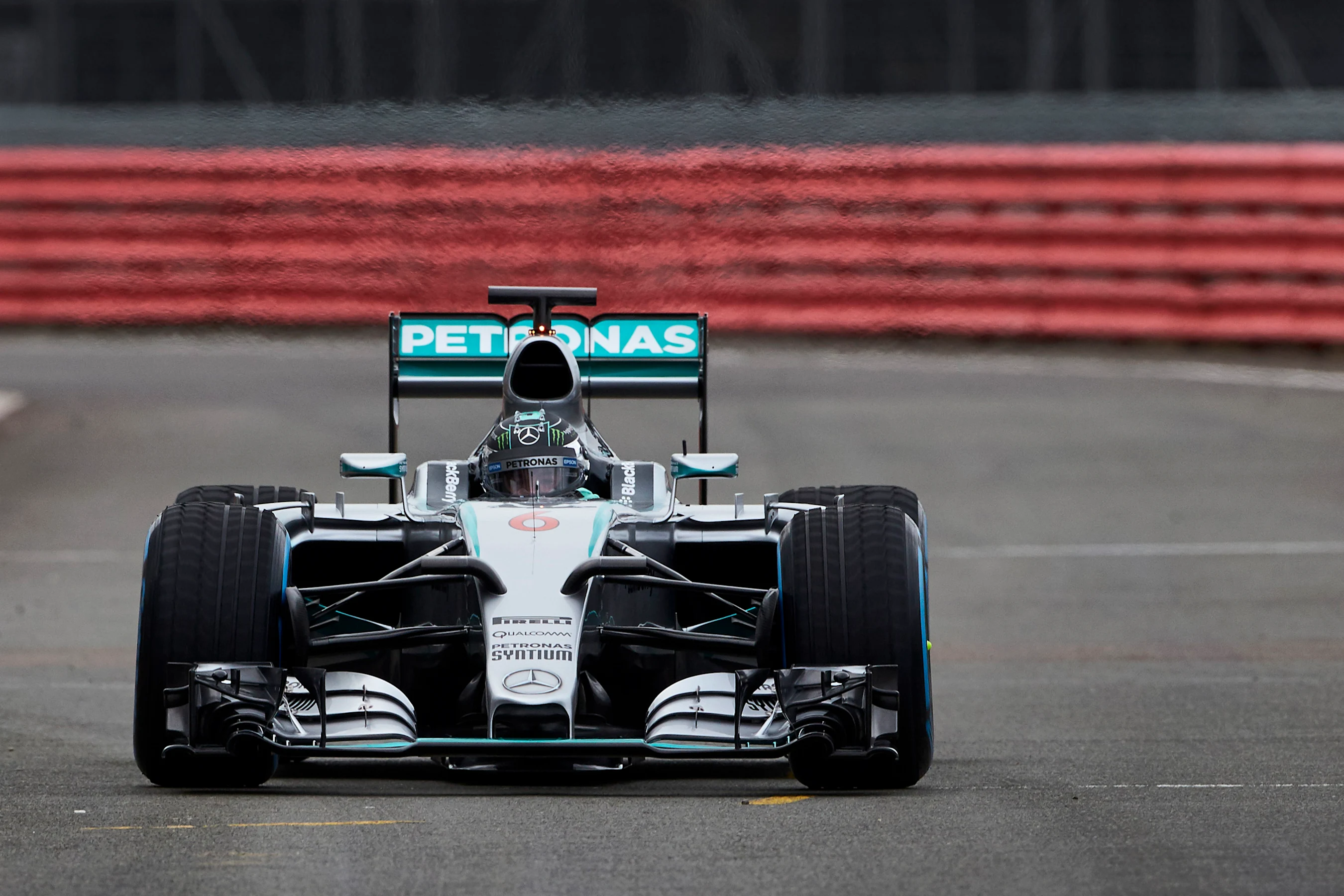 www.sutton-images.com - Nico Rosberg (GER) Mercedes AMG F1 W06 at the Mercedes AMG F1 W06 First