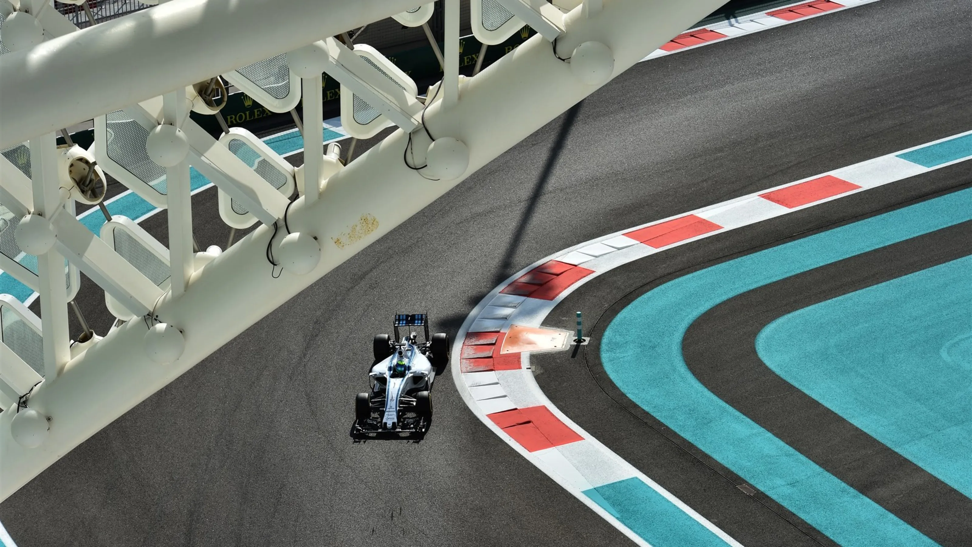 Felipe Massa (BRA) Williams FW37 at Formula One World Championship, Rd19, Abu Dhabi Grand Prix,